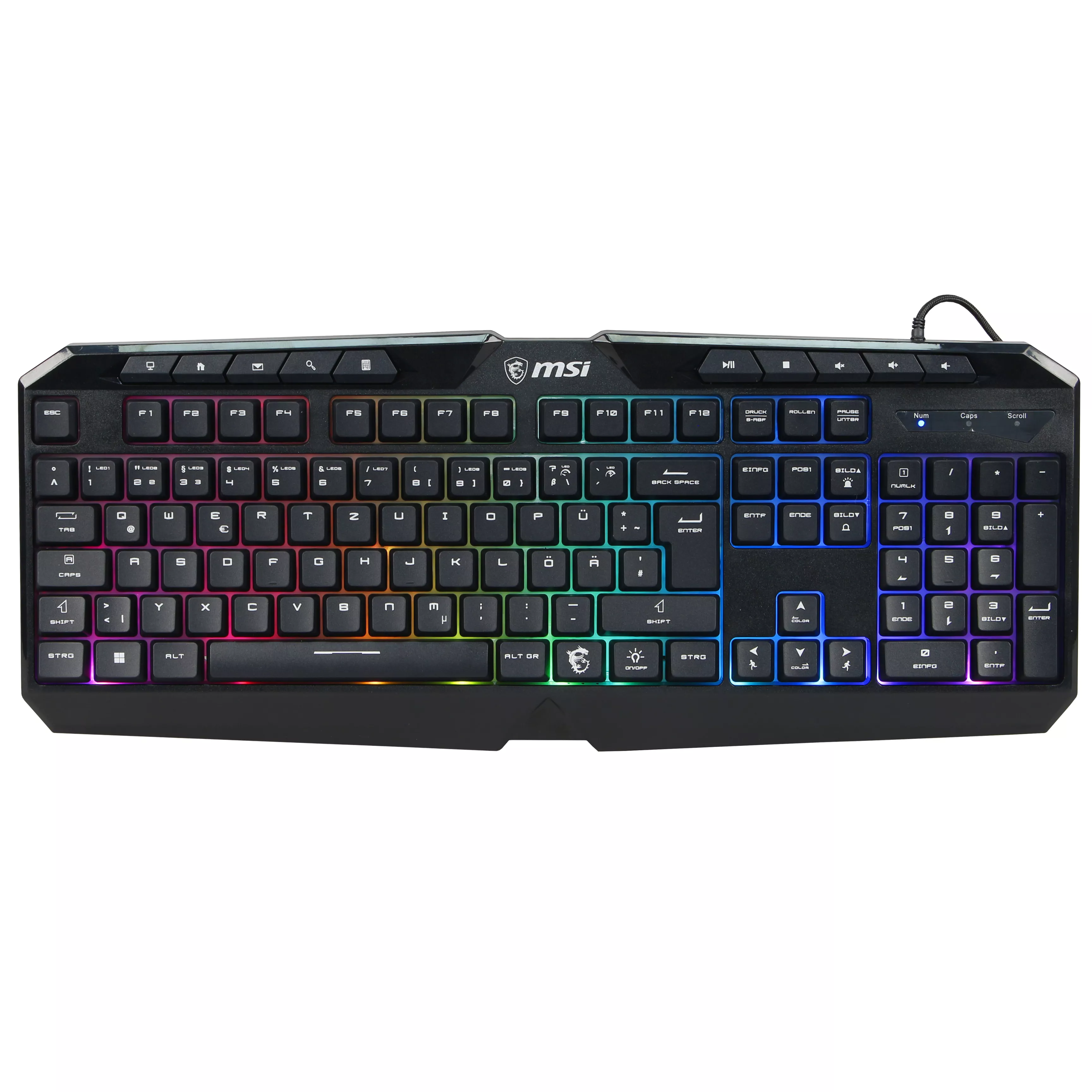 Starter Gaming Bundle | AMD Ryzen 7 5700X | Nvidia GeForce RTX 5060 8GB | 16GB RAM | 1TB NVMe SSD | Windows 11 | WLAN | Wildrabbit GMX 32" WQHD LCD Gaming Monitor | MSI RGB Deutsche Tastatur | MSI Forge Maus | Libre Office