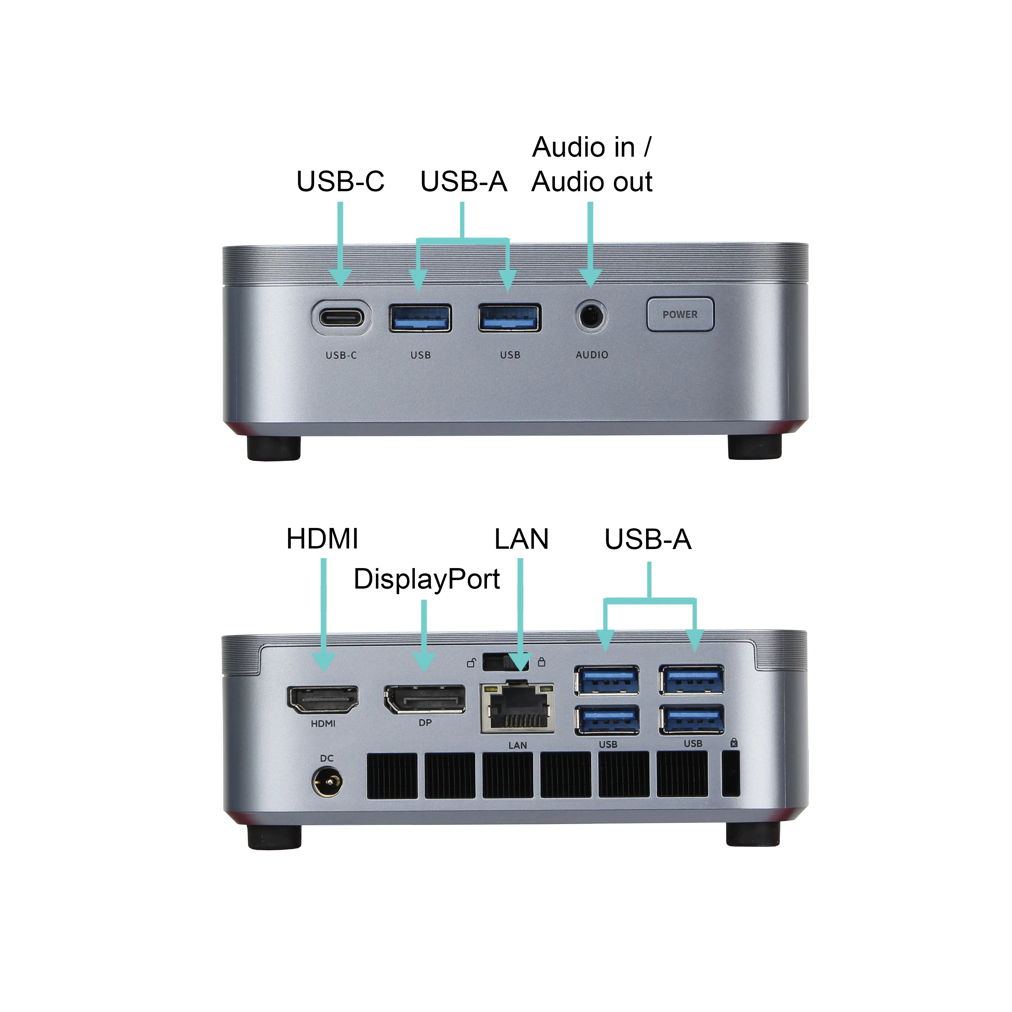Ank-IX Matrix M5 Mini PC | 32GB RAM | 1TB NVMe SSD | Windows 11 | Intel Core i7 14650HX | WiFi & Bluetooth | MS Office 2024
