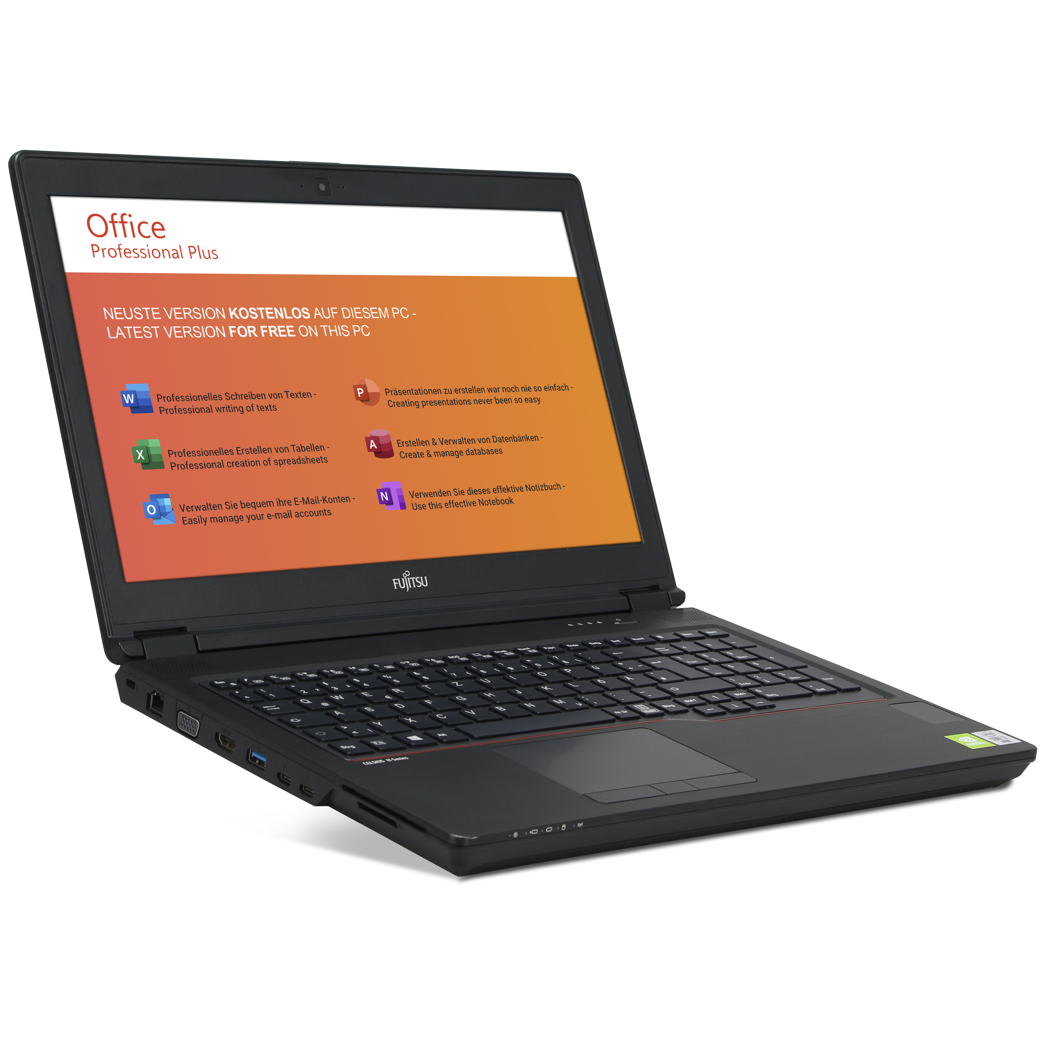 Fujitsu Celsius H7510 CAD Workstation | 32GB RAM | 512GB NVMe SSD | 1TB NVMe SSD | Intel Core i7-10850H | 15.6" Full HD Display | NVIDIA Quadro T1000 4GB | Windows 11 Pro | WiFi & BT | MS Office 2024 Fujitsu Celsius H7510 CAD Workstation | 32GB RAM | 512GB NVMe SSD | 1TB NVMe SSD | Intel Core i7-10850H | 15.6" Full HD Display | NVIDIA Quadro T1000 4GB | Windows 11 Pro | WiFi & BT | MS Office 2024