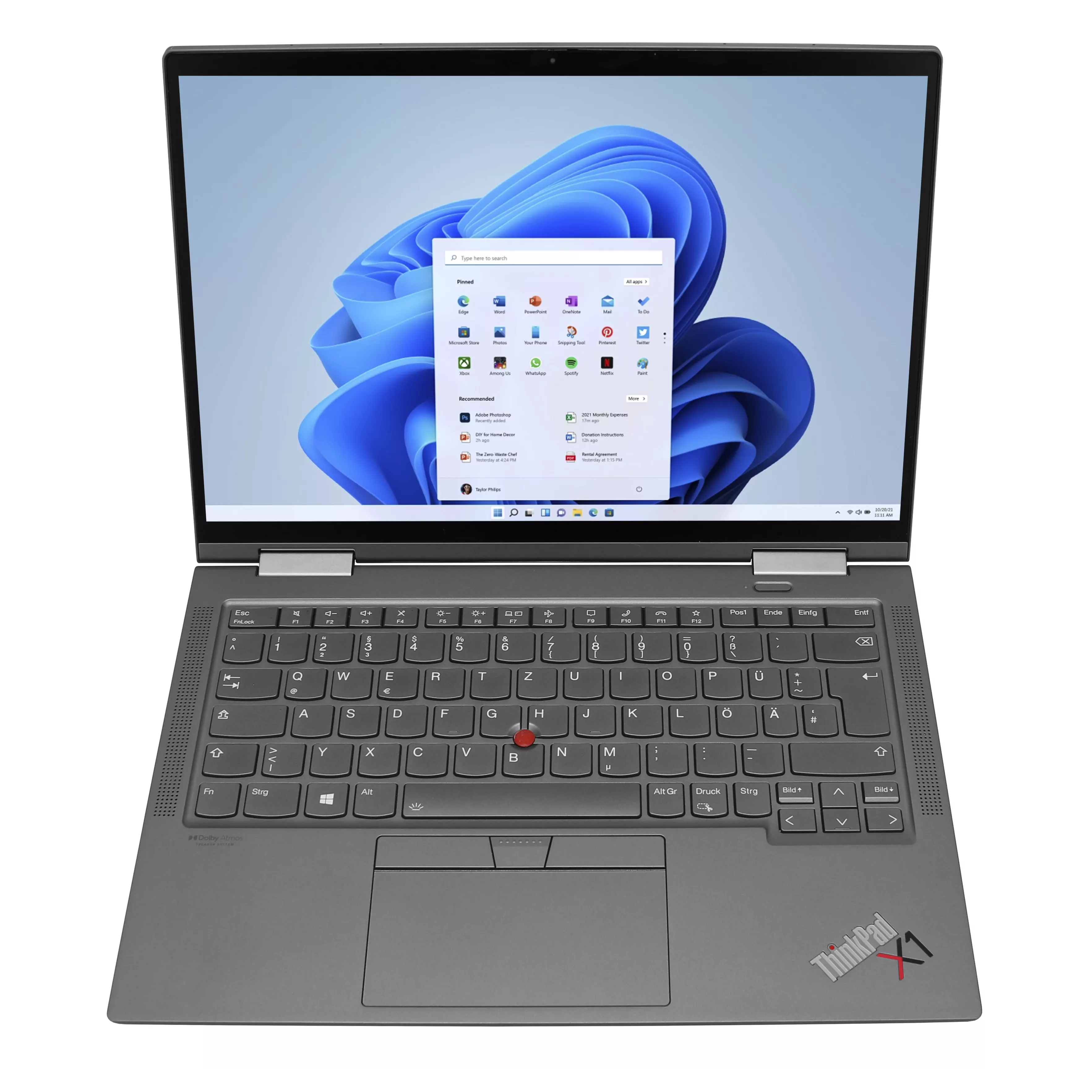 Lenovo ThinkPad X1 Yoga Gen 6 | 16Go RAM | 512Go NVMe SSD | Intel Core i5-1145G7 | 14" Full HD Display | Windows 11 Pro | WiFi / BT / 4G LTE | MS Office 2024