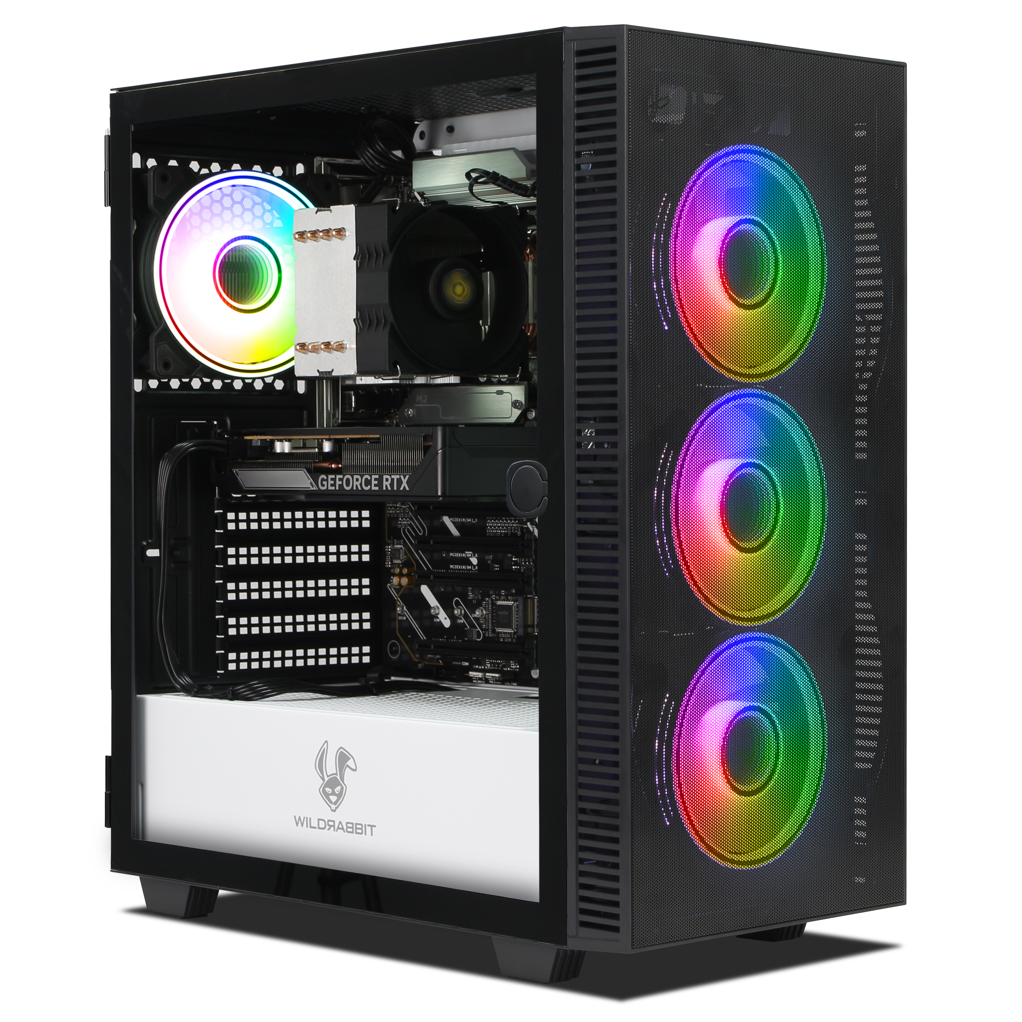 Wildrabbit Velocity RTX | Intel Core Ultra 7 265KF | Nvidia GeForce RTX 5060 8GB | 32GB DDR5 RAM | 1TB NVMe SSD | Windows 11 | WiFi & Bluetooth Wildrabbit Velocity RTX | Intel Core Ultra 7 265KF | Nvidia GeForce RTX 5060 8GB | 32GB DDR5 RAM | 1TB NVMe SSD | Windows 11 | WiFi & Bluetooth