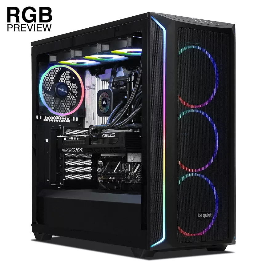 Gaming PC | AMD Ryzen 7 9800X3D | Nvidia GeForce RTX 5070 Ti 16Go | 32Go DDR5 RAM | 2To NVMe SSD | Windows 11 | WiFi & Bluetooth
