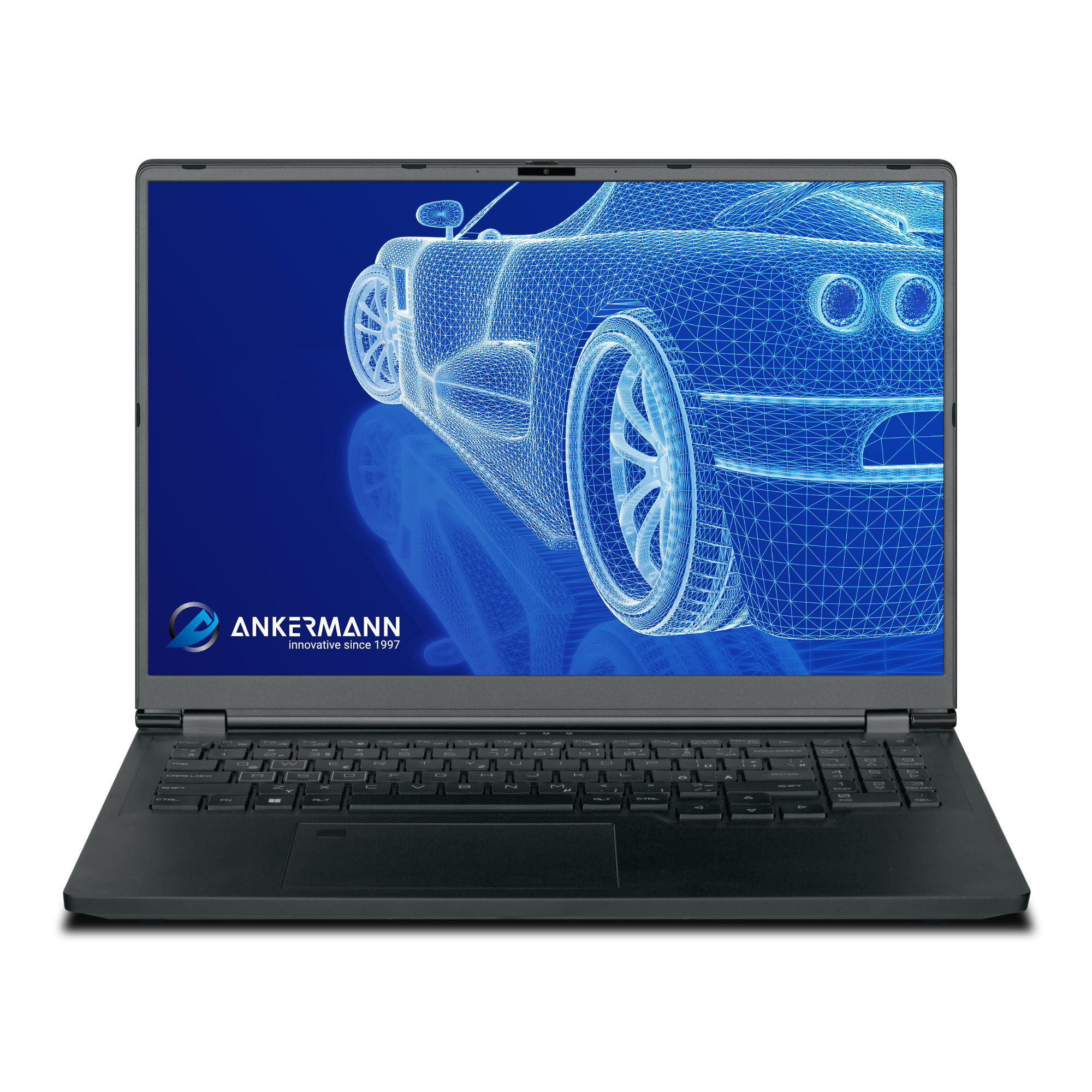 AnkerFire Gamer Laptop V2 | Intel Core i7-12700H | Nvidia Geforce RTX 3060 6GB | 32GB RAM | 1TB SSD | 16" 1920x1200 Display | WiFi / BT | Windows 11 | backlit German/English keyboard | Webcam | Office 2021