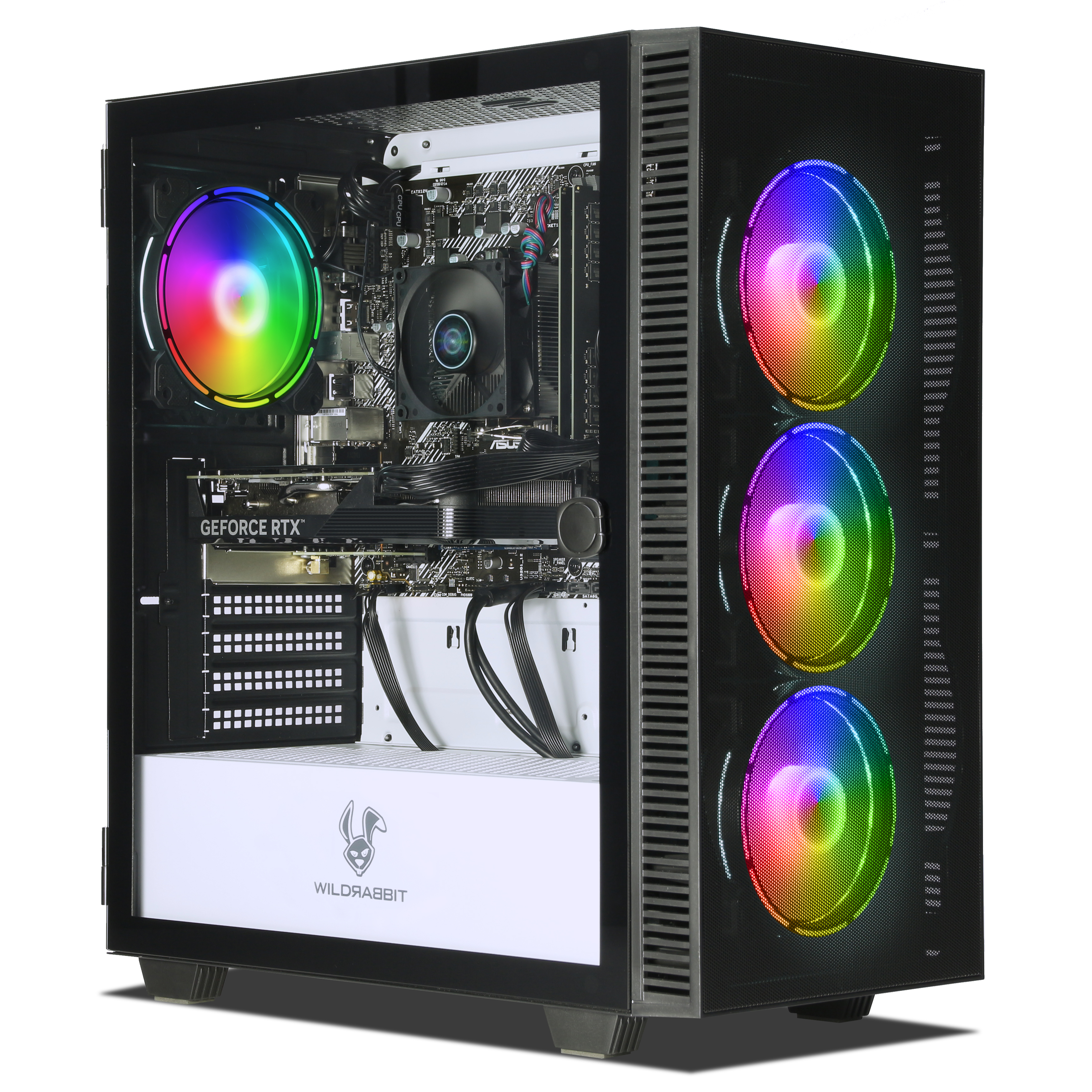 Game Office Work V3 | AMD Ryzen 5 5600X | Nvidia GeForce RTX 4060 8GB | 32GB RAM | 1TB NVMe SSD | Windows 11 | WiFi | Libre Office