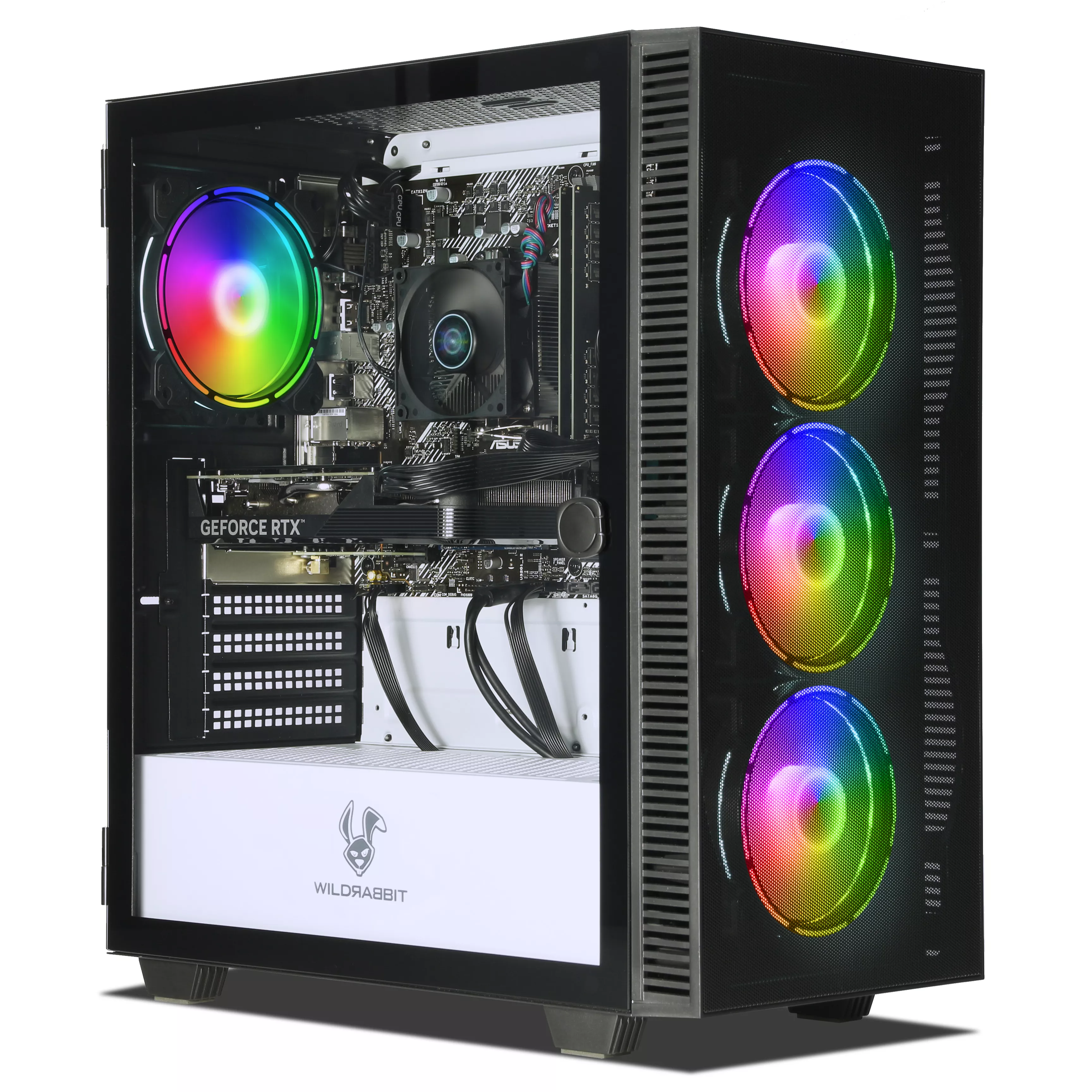 Game Office Work V3 | AMD Ryzen 7 5700X | Nvidia GeForce RTX 4060 8GB | 32GB RAM | 1TB NVMe SSD | Windows 11 | WLAN | Libre Office