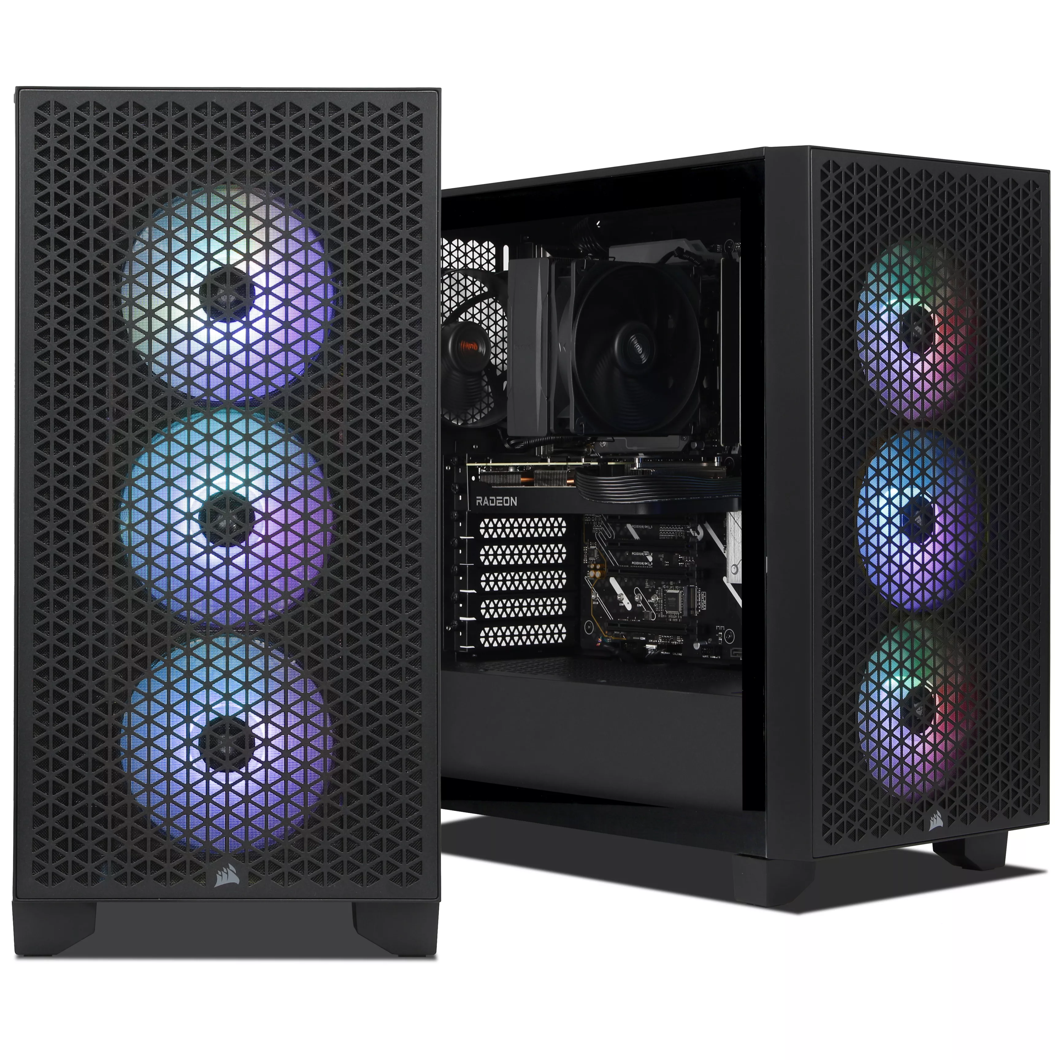 Gaming PC | Intel Core Ultra 7 265KF | AMD RX 9060XT 16GB | 32GB DDR5 RAM | 2TB NVMe SSD | Windows 11 | WLAN & Bluetooth