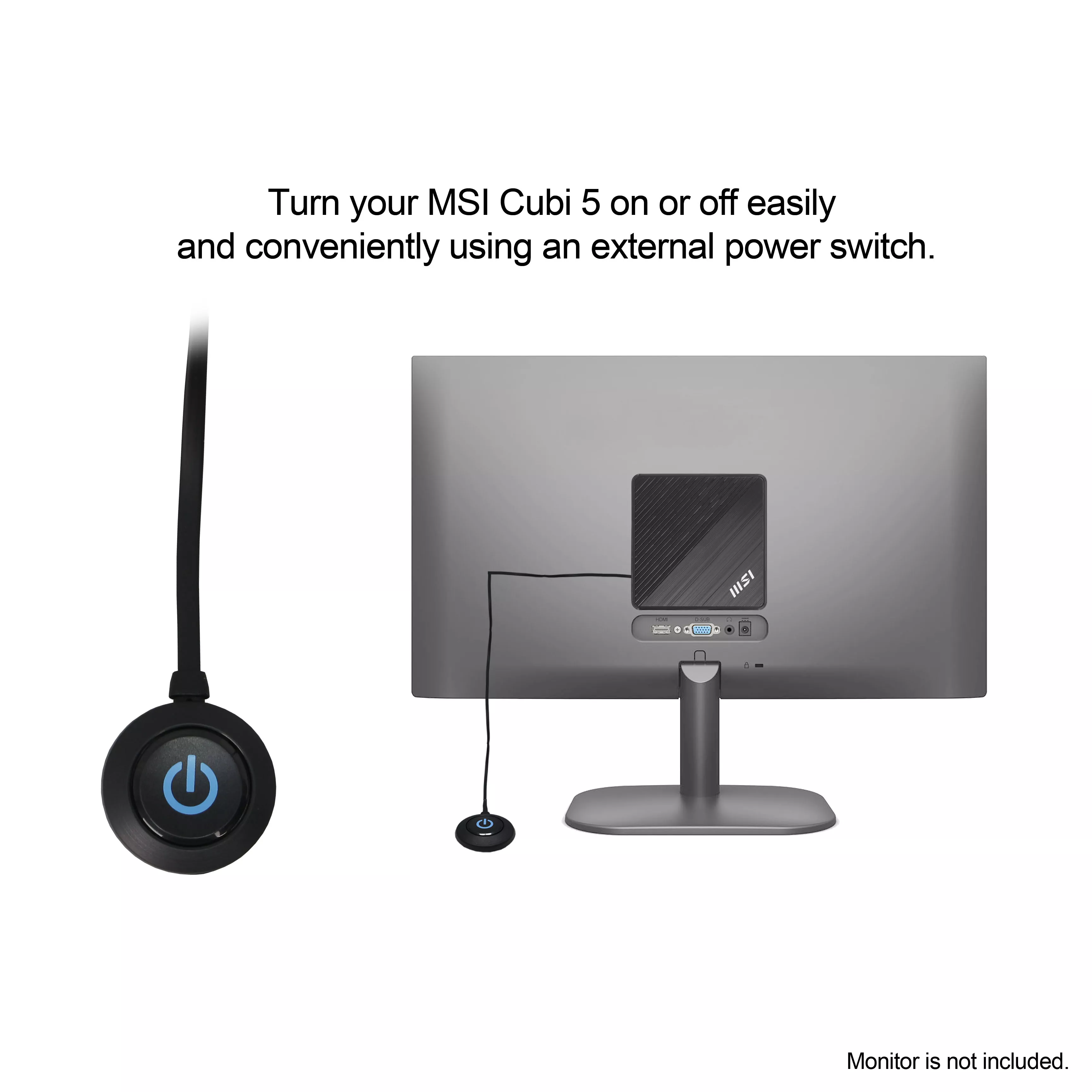 MSI Cubi 5 12M | 32GB RAM | 1TB NVMe SSD | Windows 11 | Intel Core i7-1255U | WiFi & Bluetooth | MS Office 2024