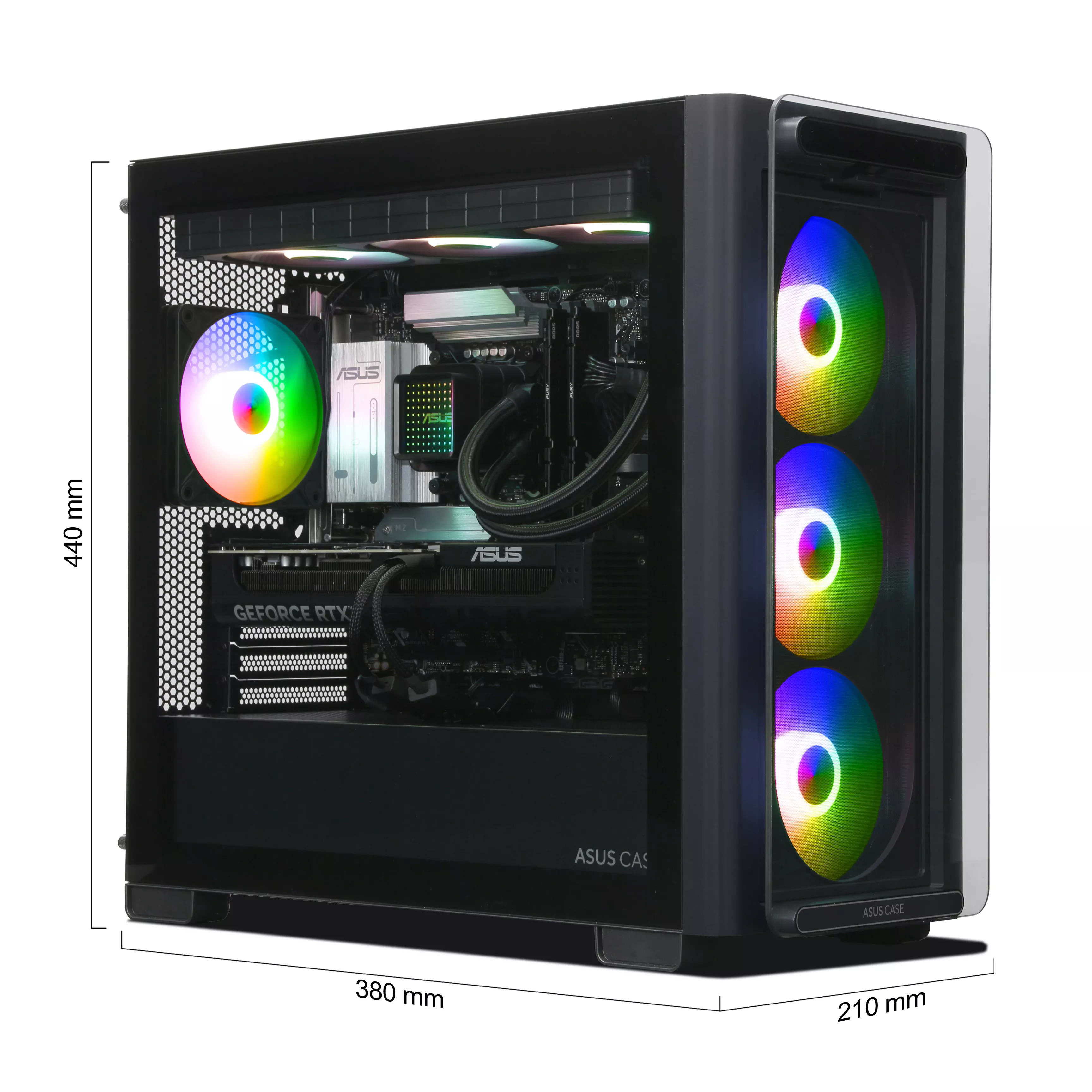 ASUS PRIME Gaming PC | Intel Core Ultra 5 245KF | Nvidia GeForce RTX 5070 12GB | 32GB DDR5 RAM | 2TB NVMe SSD | Windows 11 | WiFi & Bluetooth