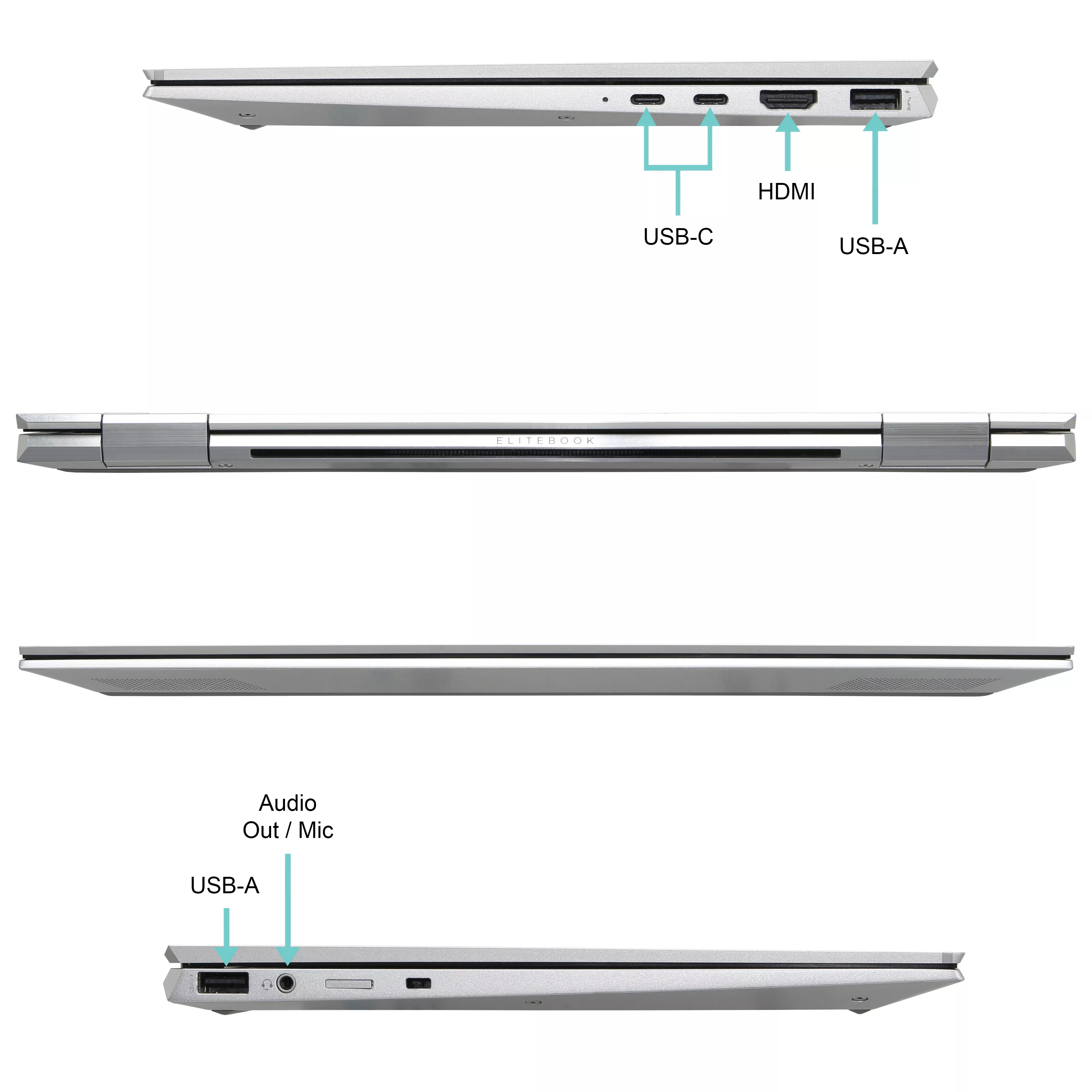 HP Elitebook x360 1040 G8 | 16GB RAM | 512GB NVMe SSD | Intel Core i7-1165G7 | 13.3" Full HD Display | Windows 11 Pro | WLAN & Bluetooth | MS Office 2024