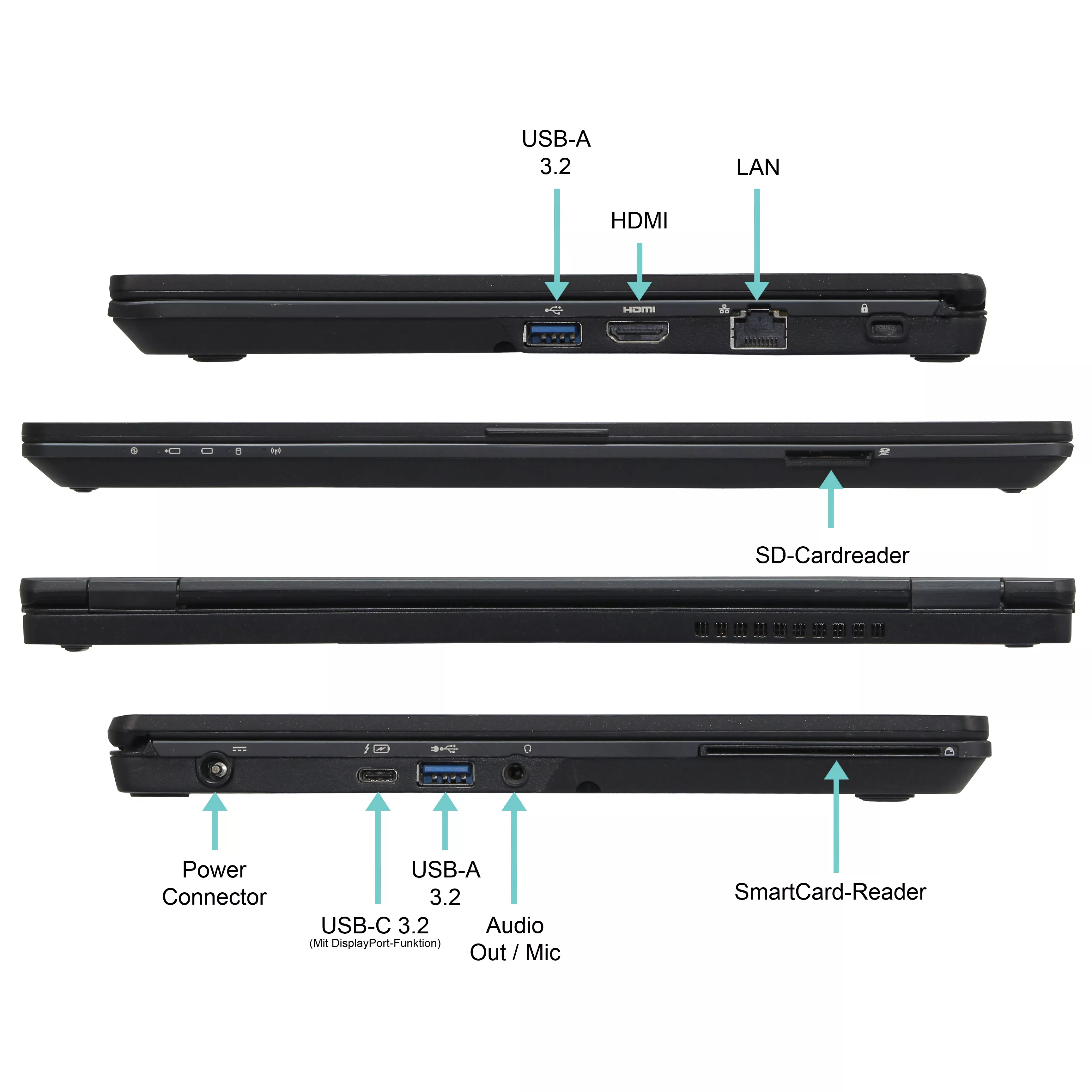 Fujitsu Refurbished Lifebook U729 | 16GB RAM | 512GB NVMe SSD | Intel Core i3-8145U | 12.5" Full HD Display | Windows 11 Pro | WLAN & Bluetooth | MS Office 2024 Fujitsu Refurbished Lifebook U729 | 16GB RAM | 512GB NVMe SSD | Intel Core i3-8145U | 12.5" Full HD Display | Windows 11 Pro | WLAN & Bluetooth | MS Office 2024