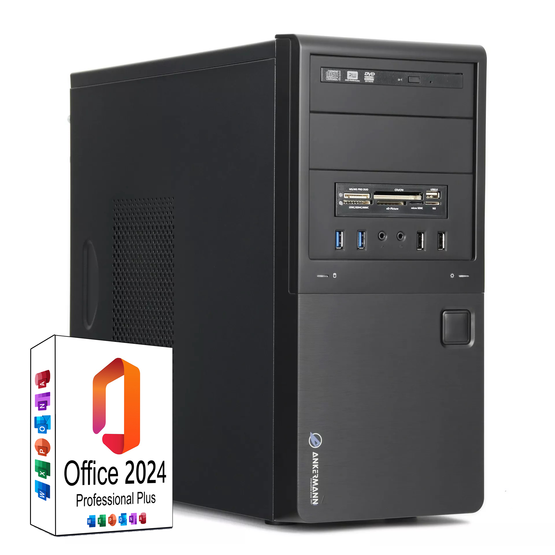 Desktop PC Barcelona | Intel Core i5-6500 | Nvidia GeForce GT 710 4GB | 16GB RAM | 960GB SSD | Windows 10 | WiFi | MS Office 2024 Desktop PC Barcelona | Intel Core i5-6500 | Nvidia GeForce GT 710 4GB | 16GB RAM | 960GB SSD | Windows 10 | WiFi | MS Office 2024