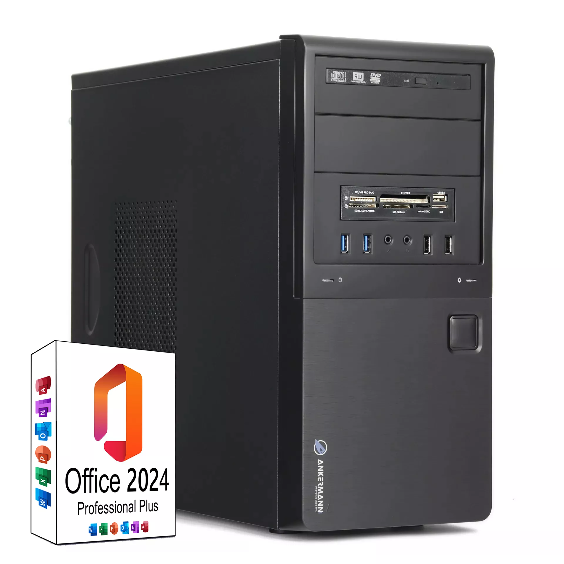 Barcelona Gen4 | Intel Core i5-4440S | Nvidia GeForce GT 610 2GB | 16GB RAM | 1TB SSD | Windows 10 | WLAN | MS Office 2024