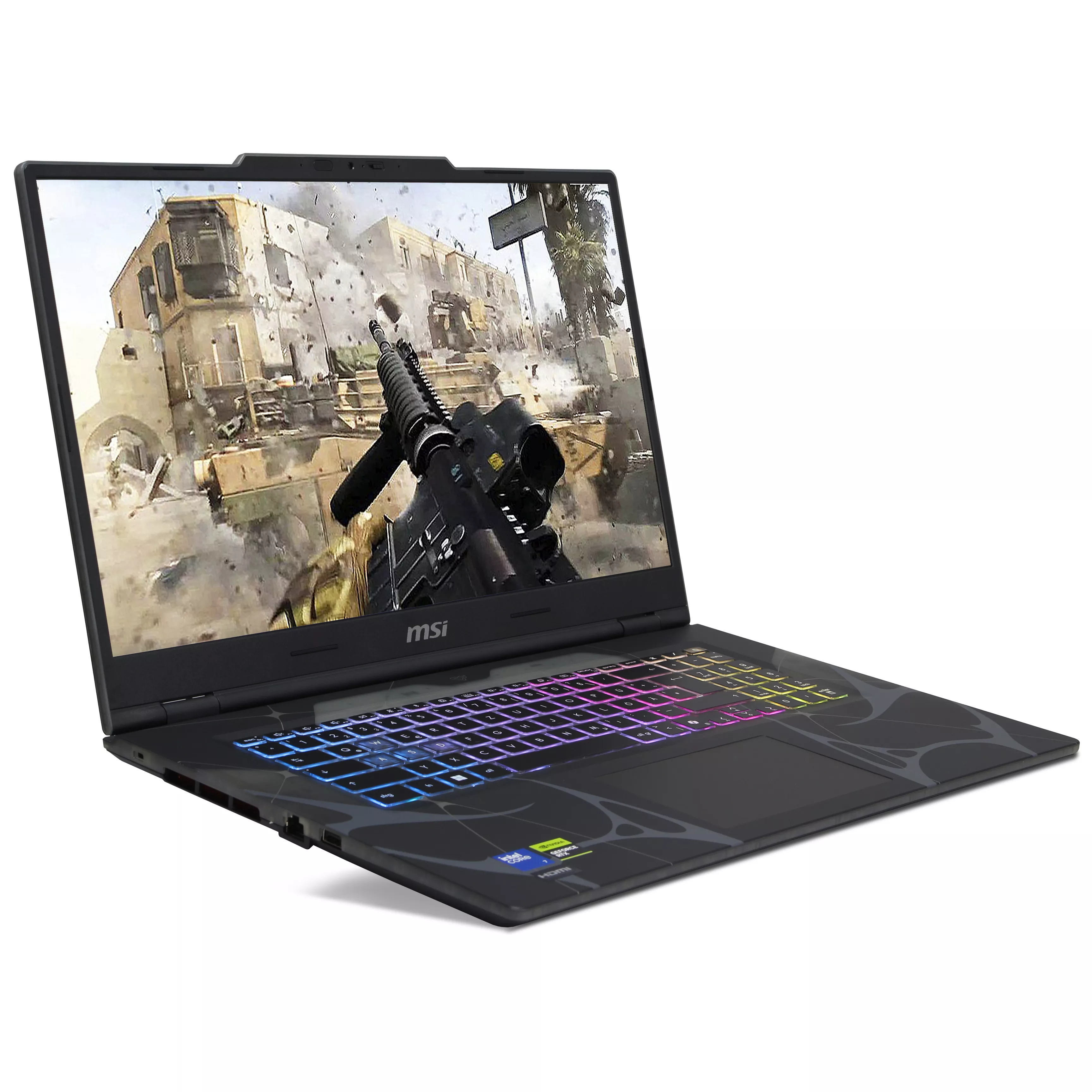 MSI Cyborg 17 B2RWFKG-056 Gaming | 16GB DDR5 RAM | 512GB NVMe SSD | Intel Core 7 240H | NVIDIA GeForce RTX 5060 8GB | Windows 11 Pro | WLAN & Bluetooth | MS Office 2024 MSI Cyborg 17 B2RWFKG-056 Gaming | 16GB DDR5 RAM | 512GB NVMe SSD | Intel Core 7 240H | NVIDIA GeForce RTX 5060 8GB | Windows 11 Pro | WLAN & Bluetooth | MS Office 2024