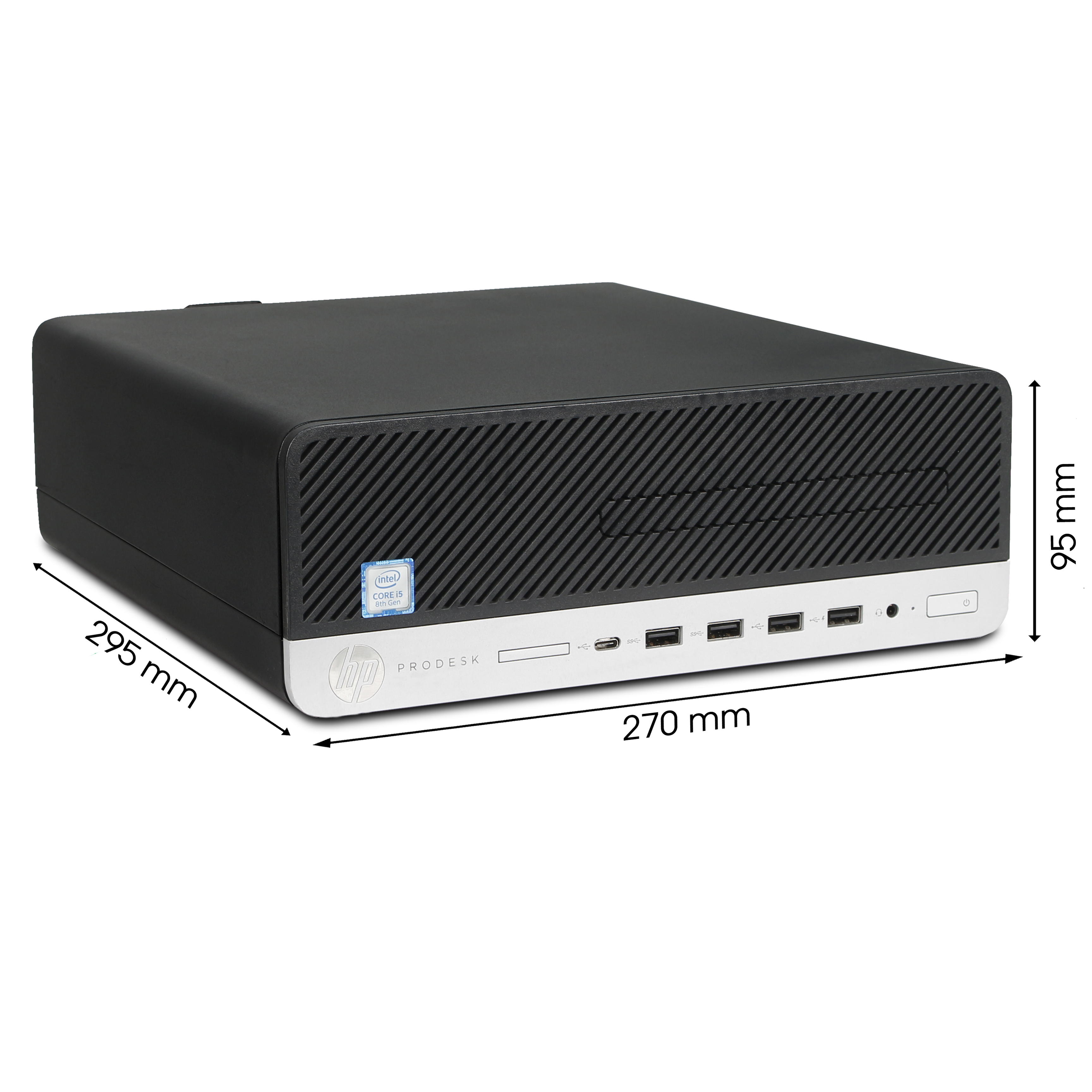 HP Prodesk 600 G4 SFF 2x DP + VGA | 16Go RAM | 480GB NVMe SSD | Windows 11 | WIFI | MS Office 2024 HP Prodesk 600 G4 SFF 2x DP + VGA | 16Go RAM | 480GB NVMe SSD | Windows 11 | WIFI | MS Office 2024