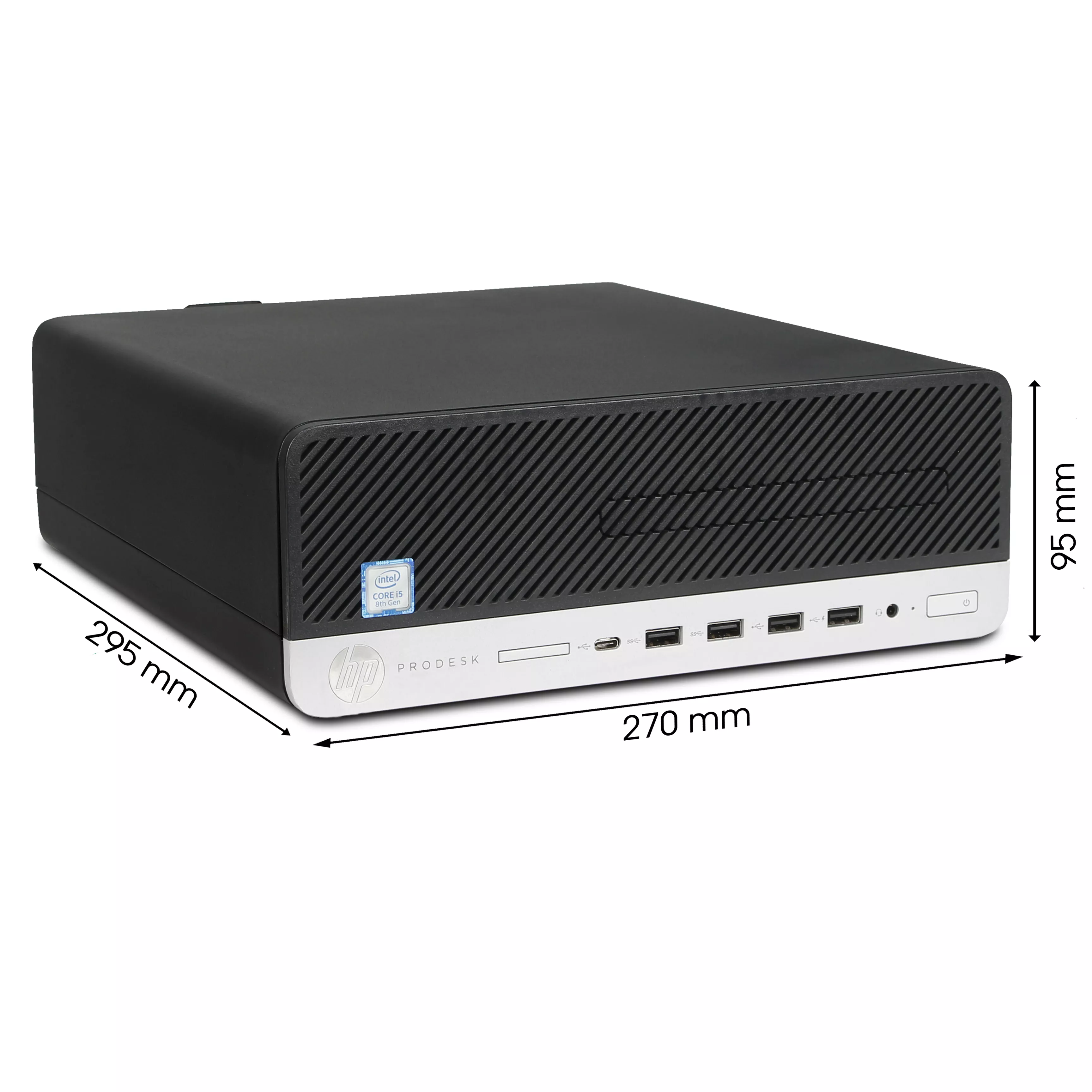 HP Prodesk 600 G4 SFF | 2x DP + 1x HDMI Adapter | 16GB RAM | 480GB NVMe SSD | Windows 11 | Intel Core i7-8700 | MS Office 2024 HP Prodesk 600 G4 SFF | 2x DP + 1x HDMI Adapter | 16GB RAM | 480GB NVMe SSD | Windows 11 | Intel Core i7-8700 | MS Office 2024