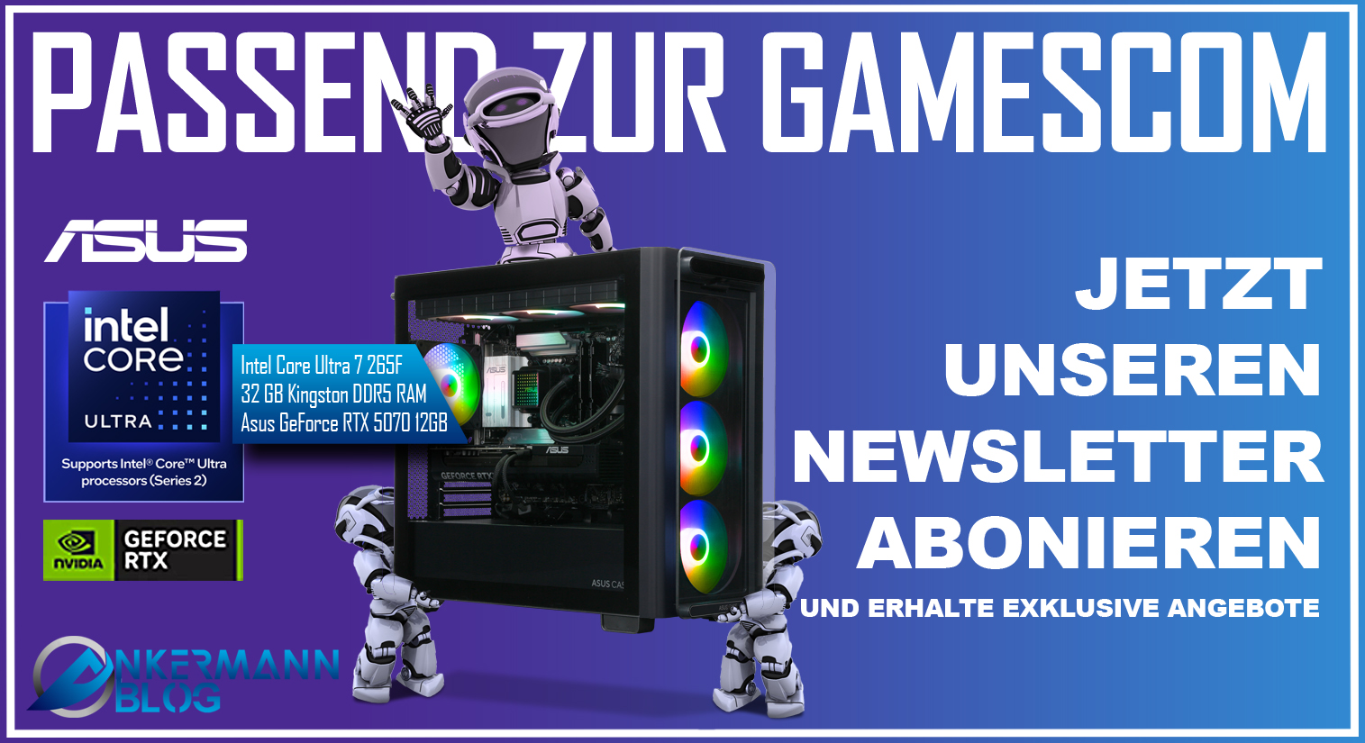 To celebrate Gamescom