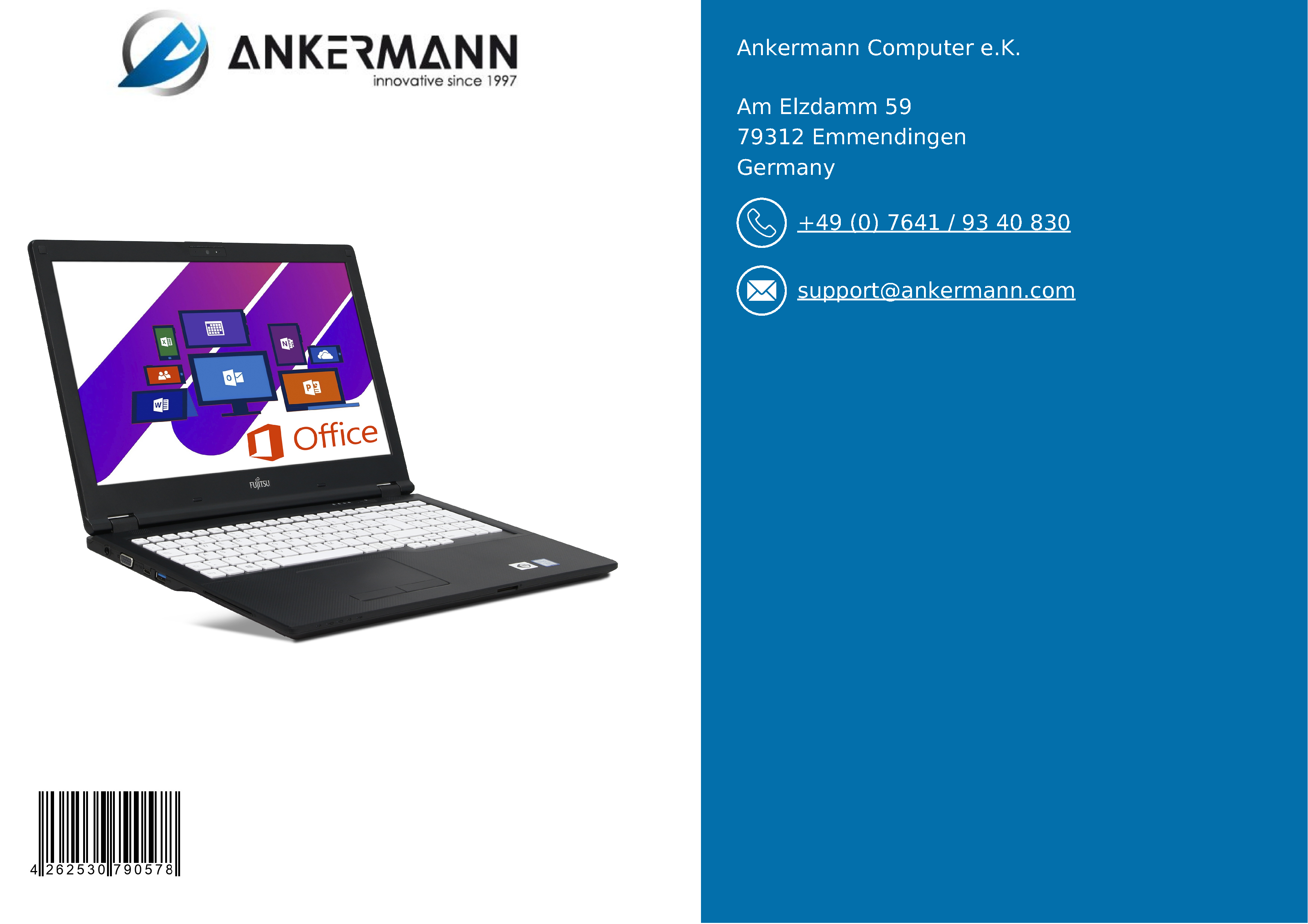 Fujitsu Lifebook E559 | 16GB RAM | 1TB NVMe SSD | Intel Core i7