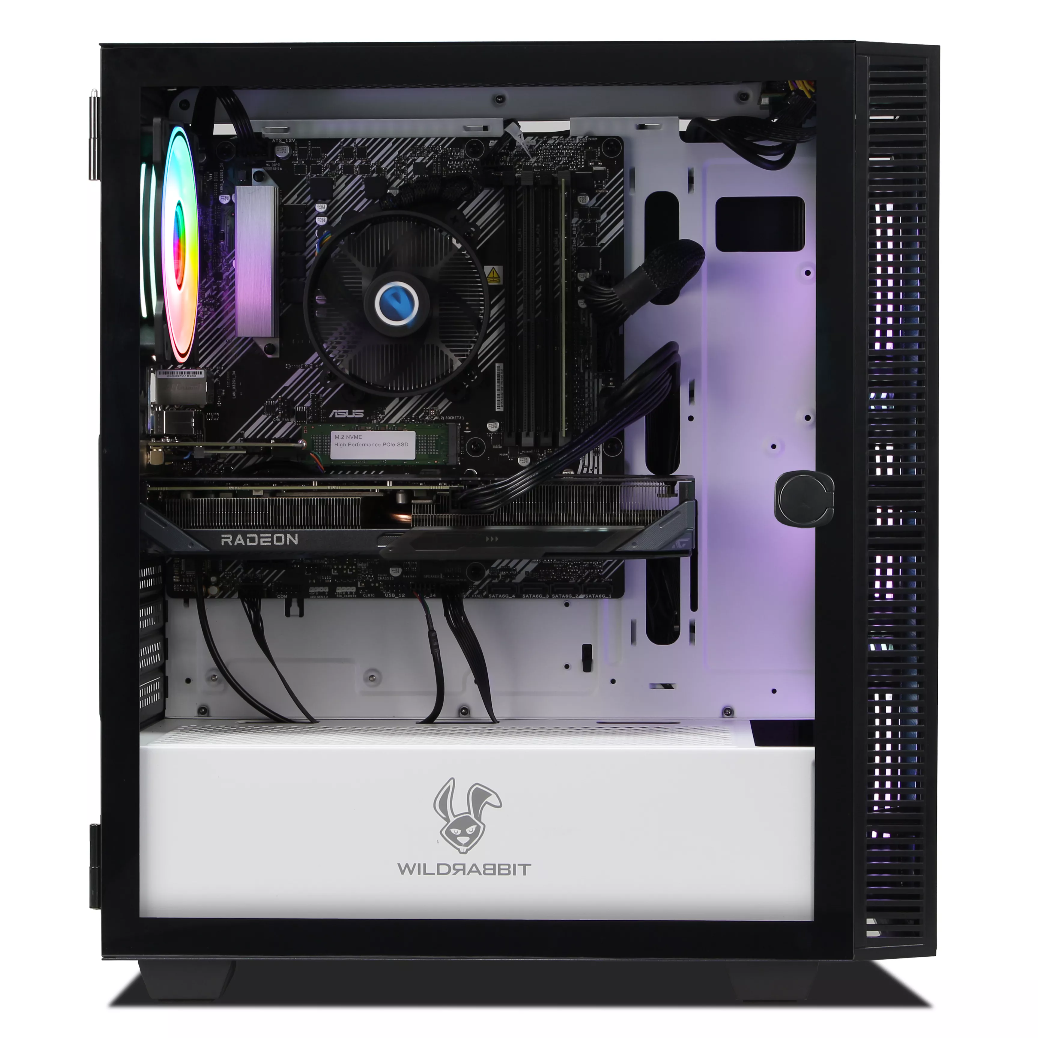 Wildrabbit Blaze | AMD Ryzen 5 5500 | Radeon RX 9060 XT 8GB | 16GB RAM | 1TB NVMe SSD | Windows 11 | WiFi & Bluetooth 