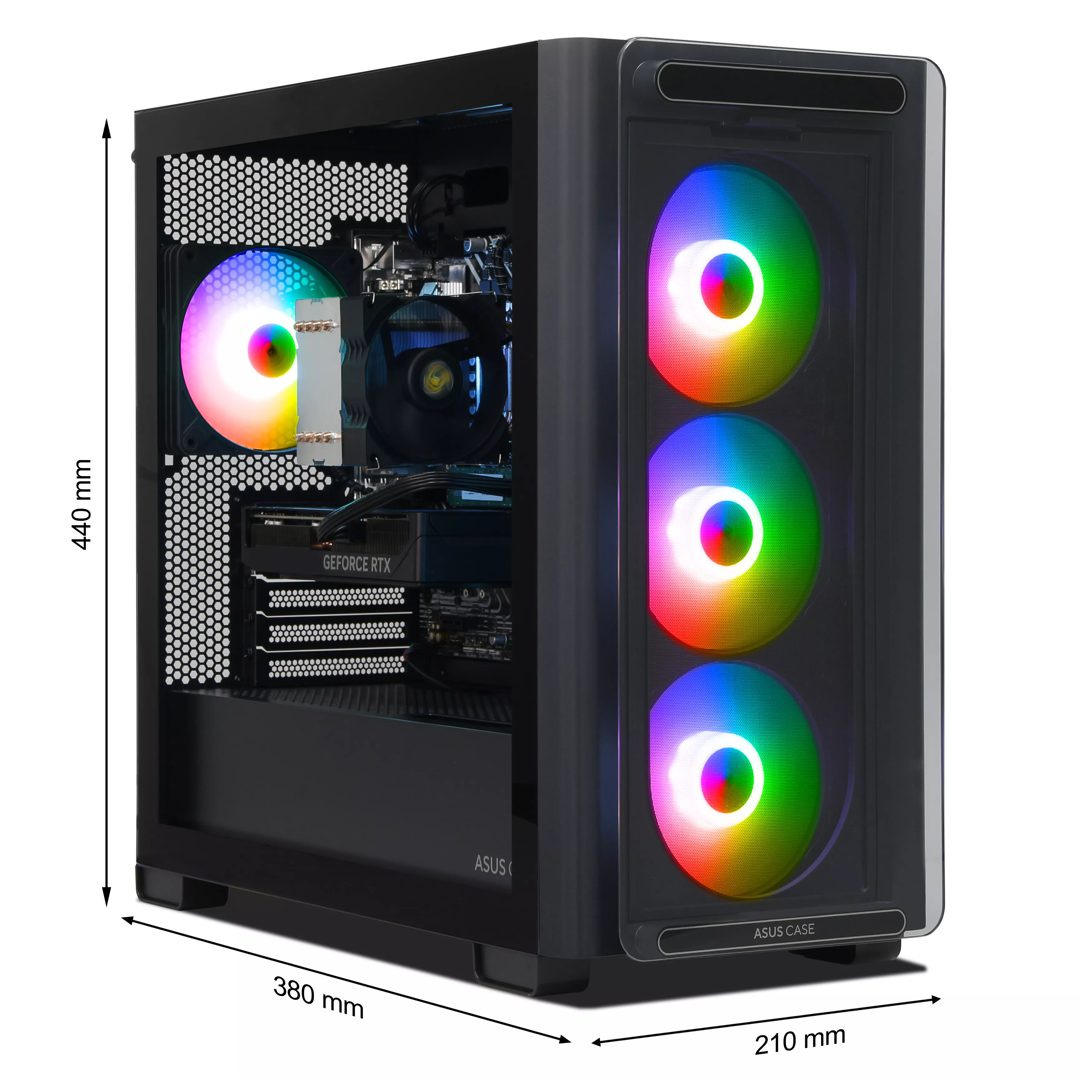  Ankermann EPIX | Intel Core i7-13700F | Nvidia GeForce RTX 5060 Ti 16GB | 32GB DDR5 RAM | 1TB NVMe SSD | Windows 11 | Libre Office