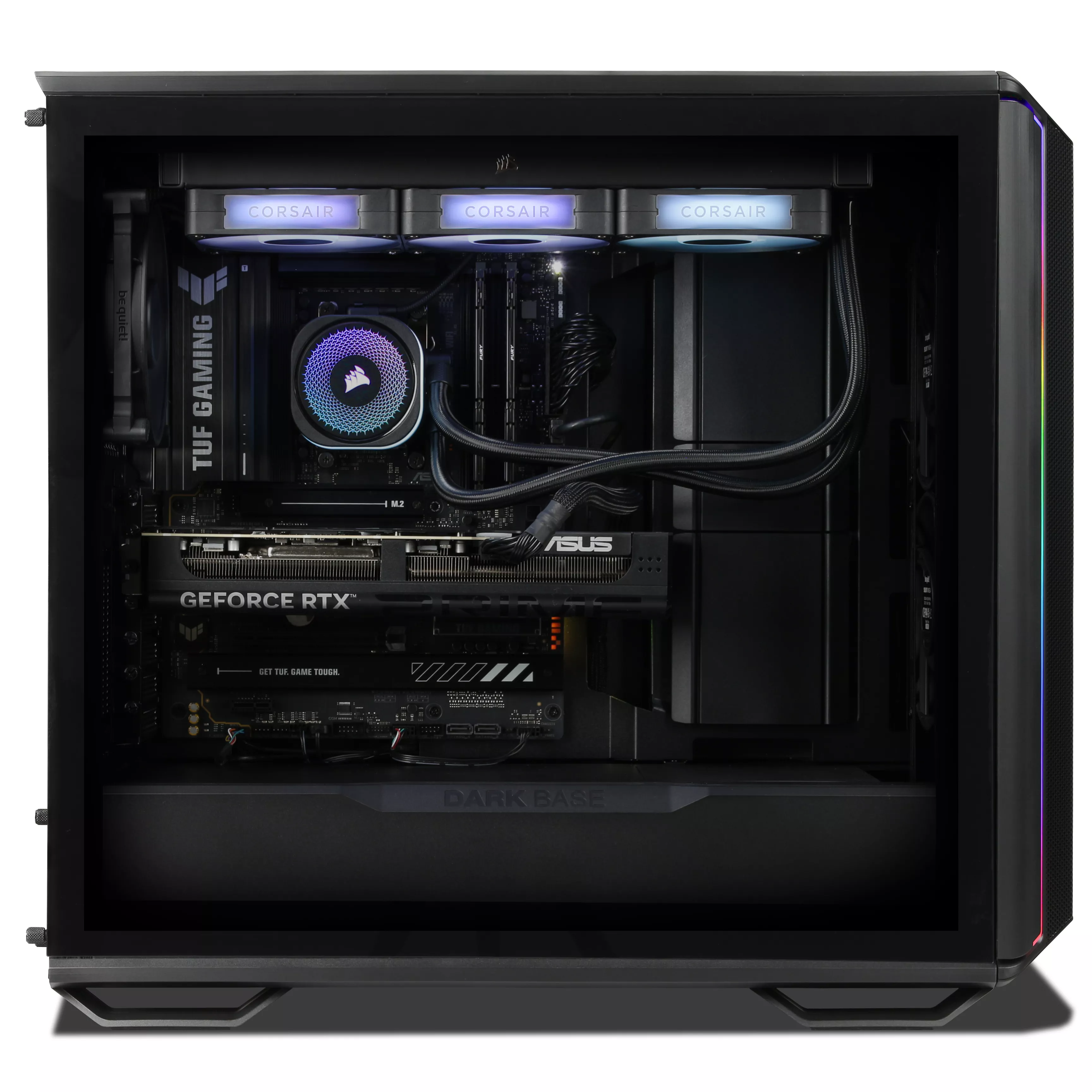 WILDRABBIT AQUA X PRO Gaming PC | AMD Ryzen 9 9950X3D | Nvidia GeForce RTX 5080 16Go | 64Go DDR5 RAM | 2To NVMe SSD | Windows 11 | WiFi & Bluetooth