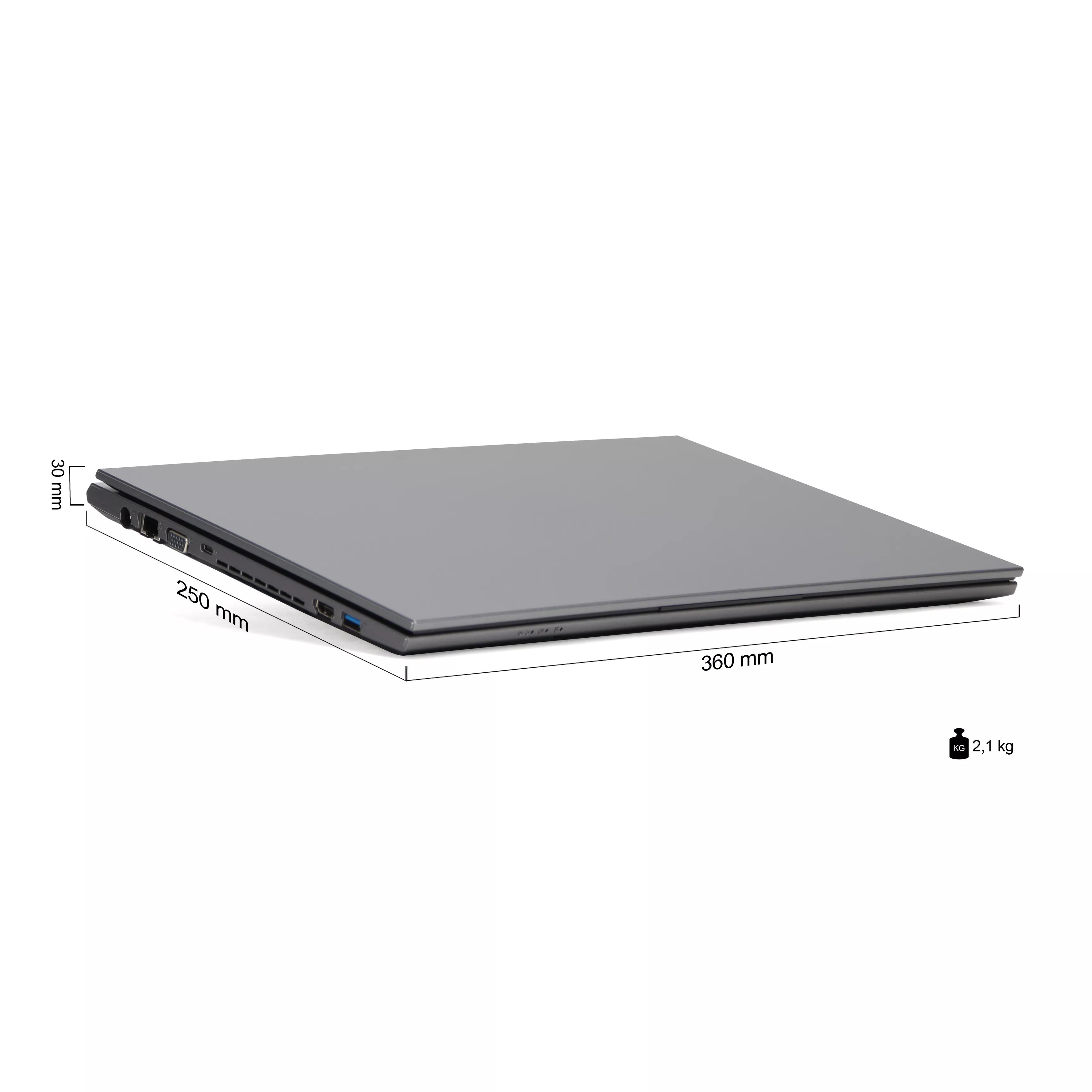 Ankermann SilverStar Office | 32GB RAM | 1TB SSD | Intel Core i7-1255U | 15.6" Full HD LED Display | Windows 11 Pro | WLAN & Bluetooth | MS Office 2024