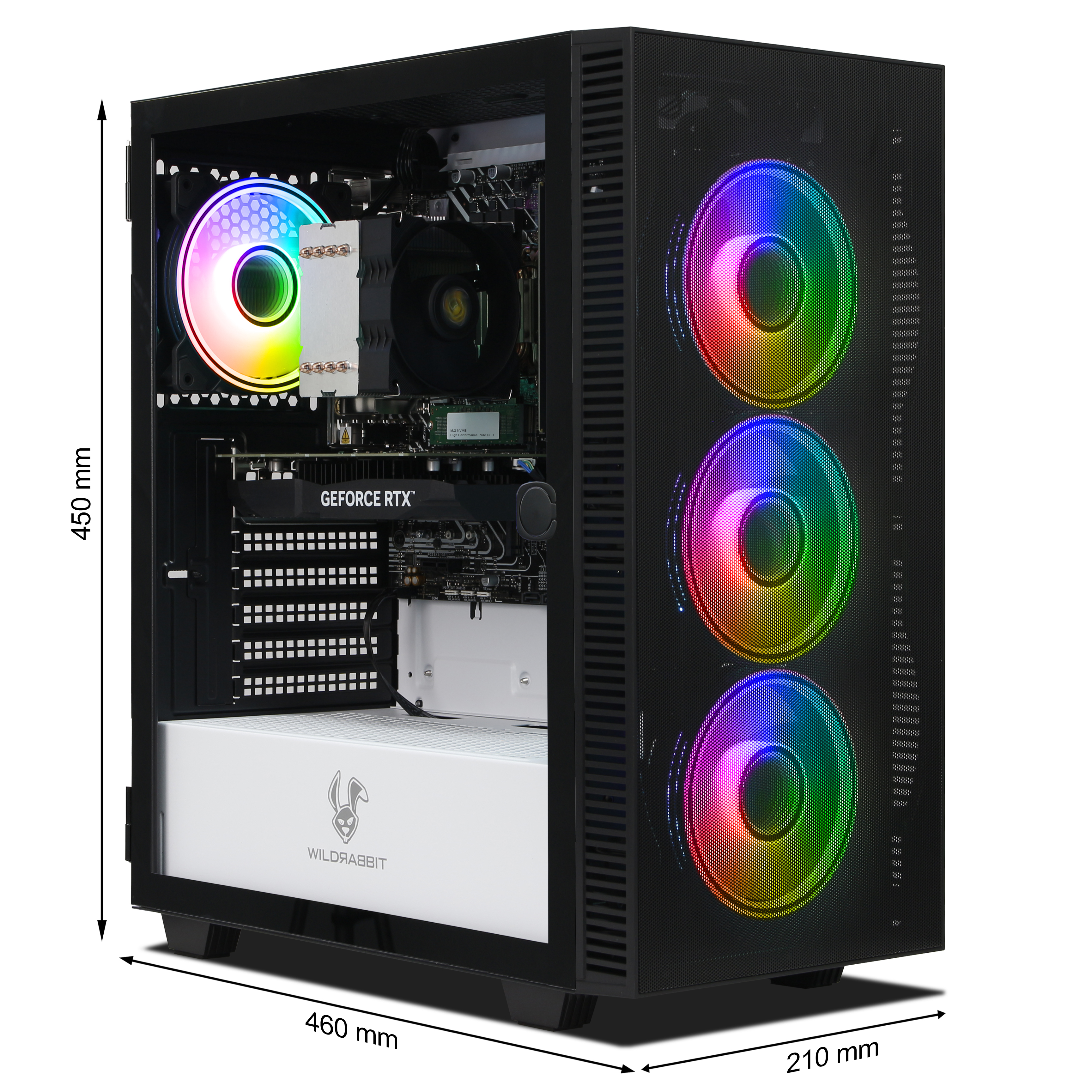 ARCHON Gaming PC | Intel Core i7-13700F | Nvidia GeForce RTX 3050 6GB | 16GB DDR5 RAM | 1TB NVMe SSD | Windows 11 | WiFi & Bluetooth | MS Office 2024 ARCHON Gaming PC | Intel Core i7-13700F | Nvidia GeForce RTX 3050 6GB | 16GB DDR5 RAM | 1TB NVMe SSD | Windows 11 | WiFi & Bluetooth | MS Office 2024