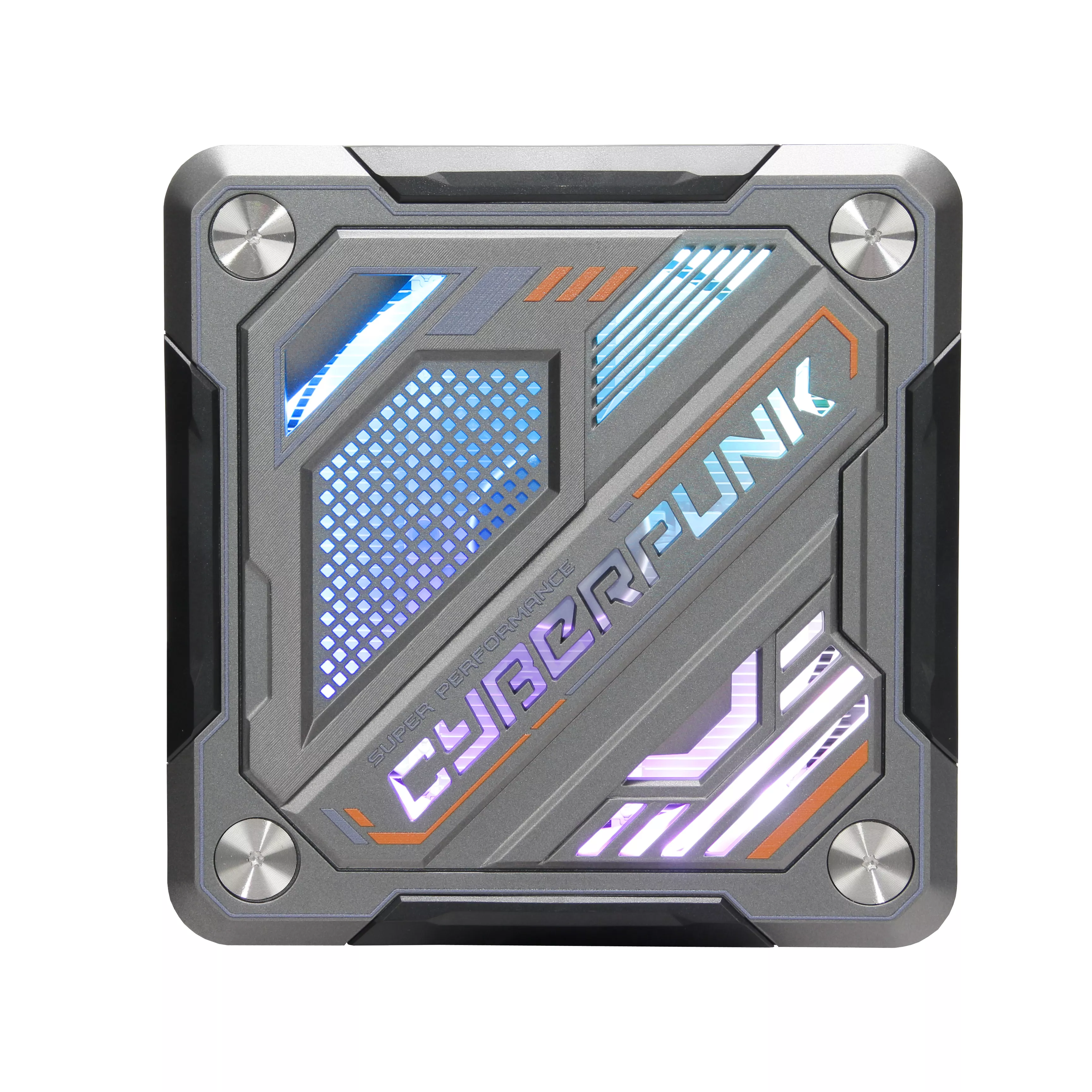 Ankermann Cyberpunk RGB Mini PC | 32GB DDR5 RAM | 1TB NVMe SSD | Windows 11 | AMD Ryzen 7 - 7840HS | WLAN & Bluetooth | MS Office 2024