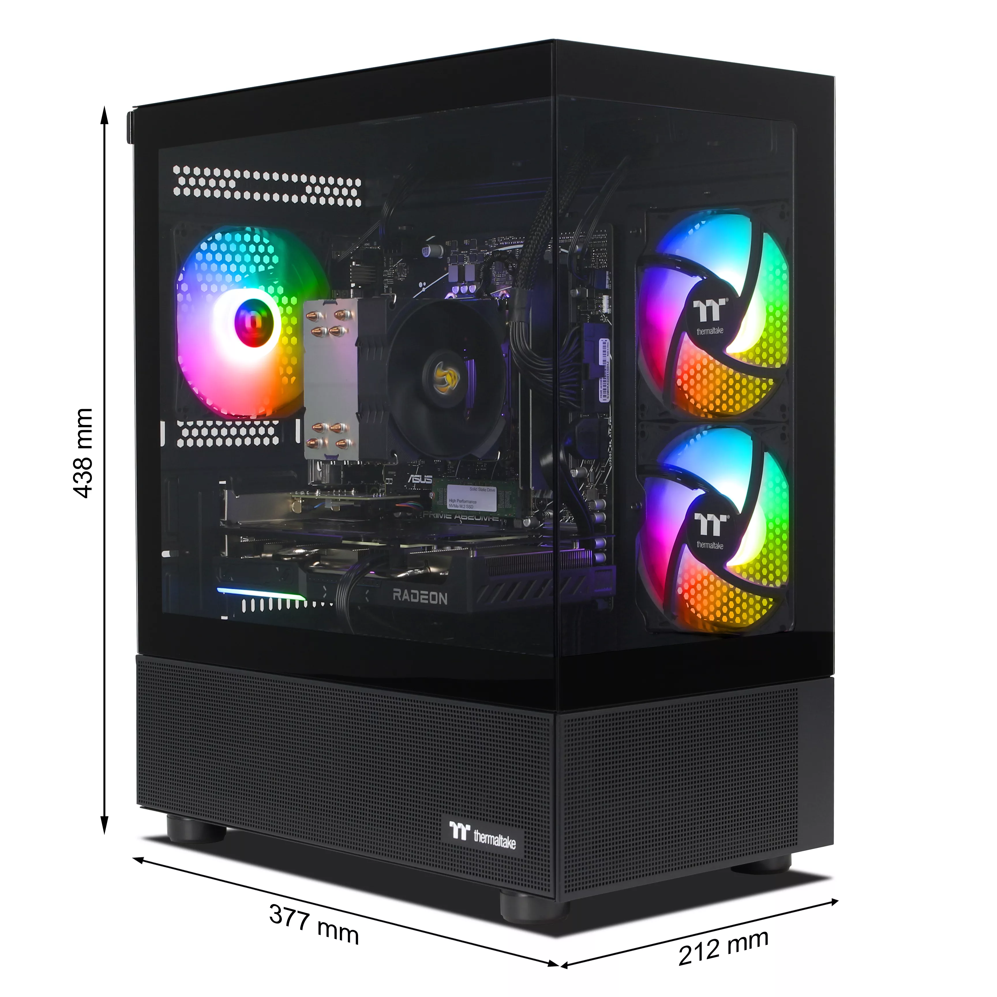 Quantum Gaming PC | AMD Ryzen 5 9600X | Radeon RX 9060 XT 16 GB | 32GB DDR5 RAM | 1TB NVMe SSD | Windows 11 | WiFi & Bluetooth Quantum Gaming PC | AMD Ryzen 5 9600X | Radeon RX 9060 XT 16 GB | 32GB DDR5 RAM | 1TB NVMe SSD | Windows 11 | WiFi & Bluetooth