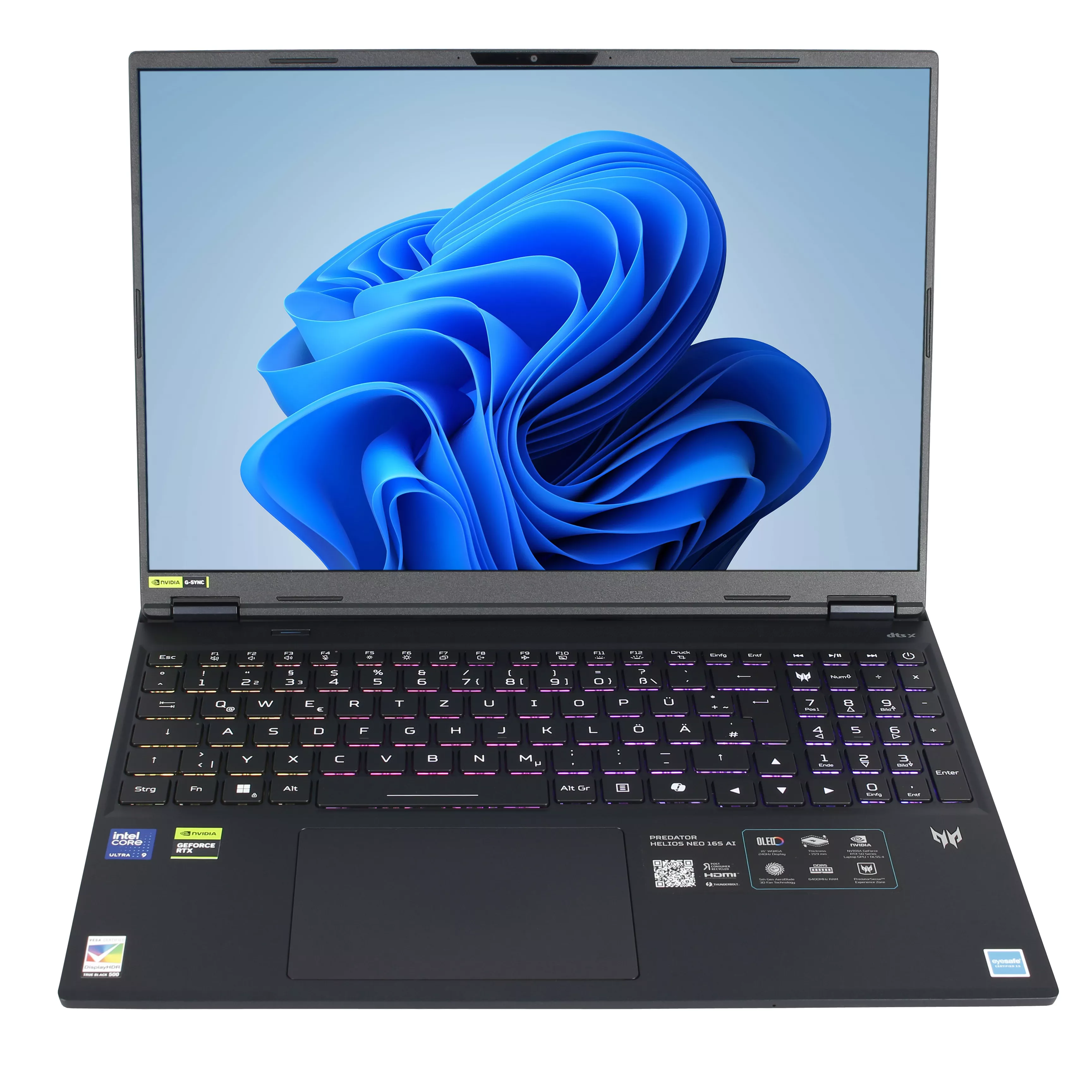 Acer Predator Helios Neo 16S AI Gaming | 16GB DDR5 RAM | 1TB NVMe SSD | Intel Core Ultra 9 275HX | 16" OLED Display | Nvidia GeForce RTX 5070 Ti 12GB | Windows 11 Pro | WiFi & Bluetooth | MS Office 2024