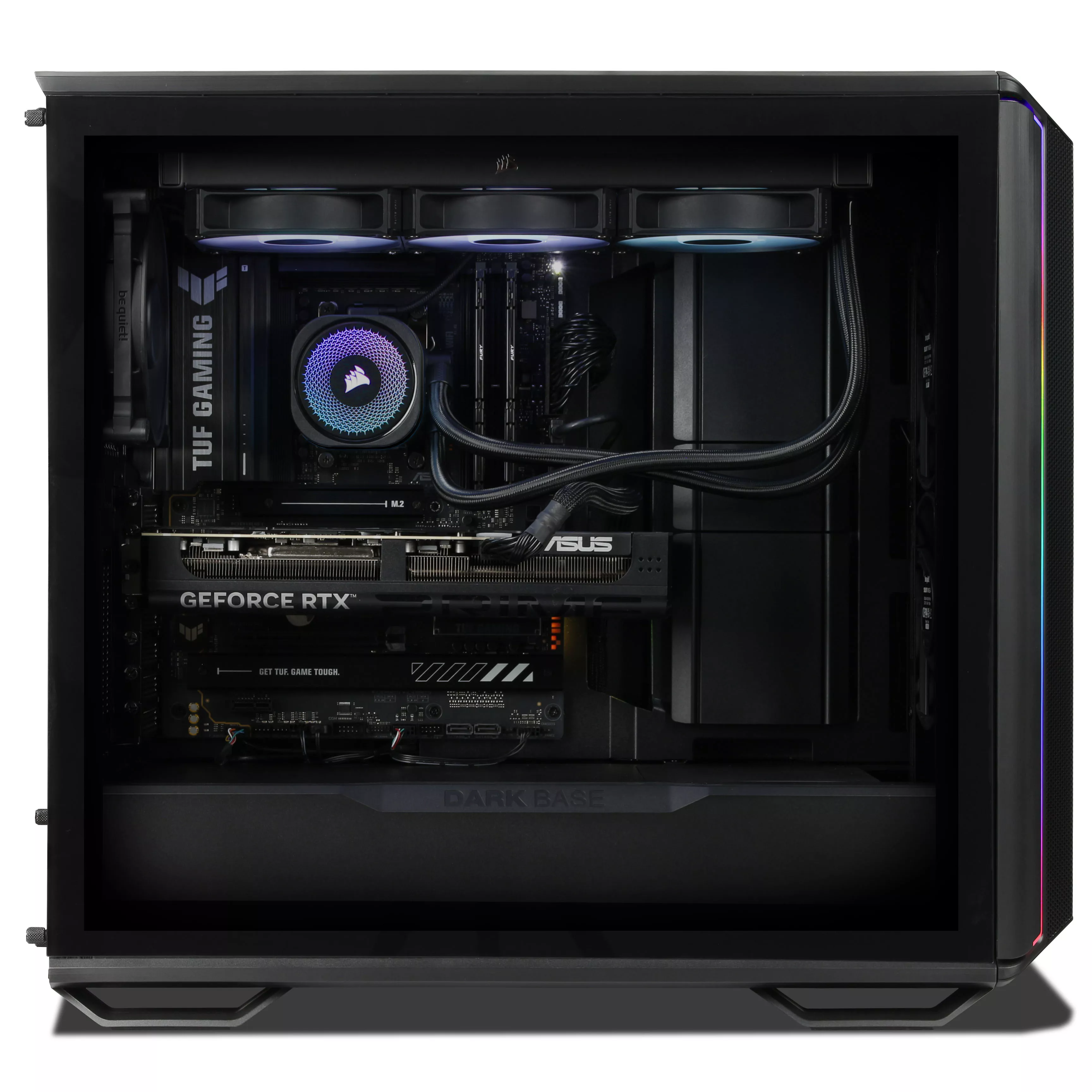 WILDRABBIT AQUA X PRO Gaming PC | AMD Ryzen 9 9950X3D | Nvidia GeForce RTX 5080 16Go | 64Go DDR5 RAM | 2To NVMe SSD | Windows 11 | WiFi & Bluetooth