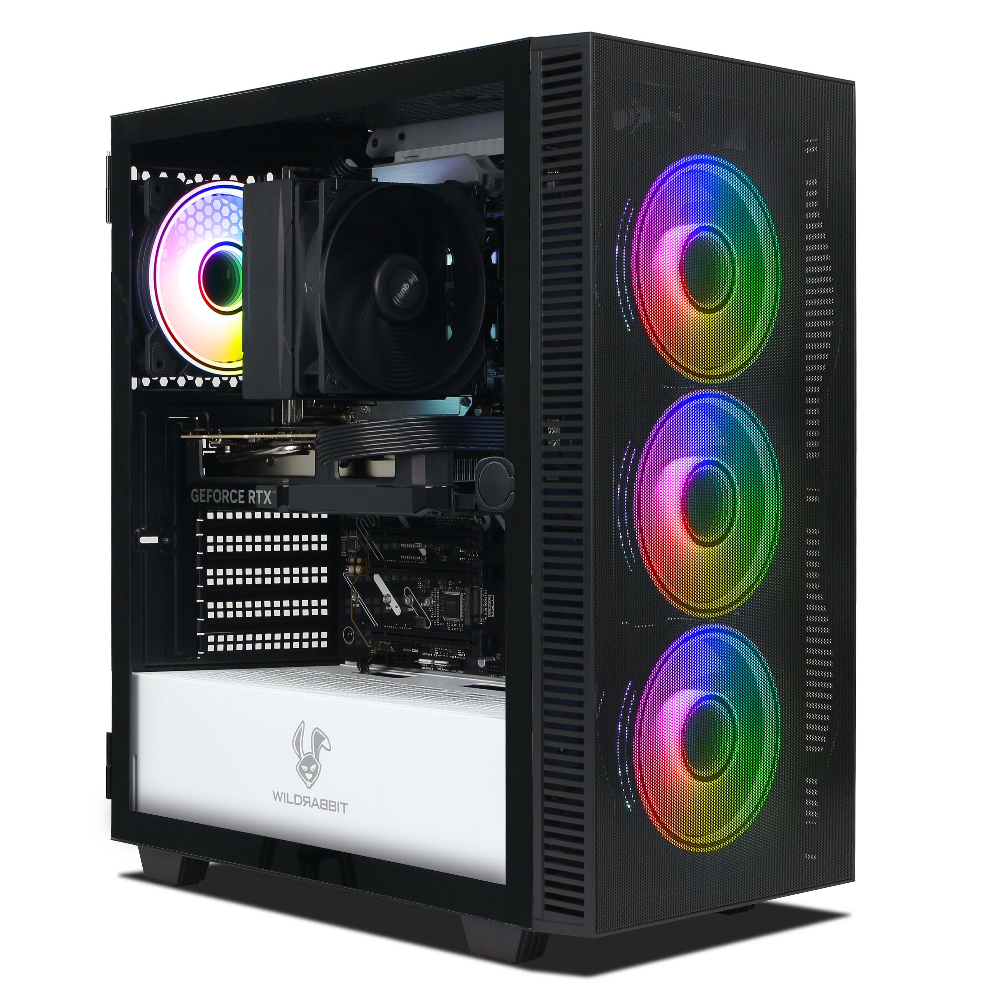 WILDRABBIT GAMING | Intel Core Ultra 7 265KF | Nvidia GeForce RTX 5060 Ti 16GB | 32GB DDR5 RAM | 1TB NVMe SSD | Windows 11 | WLAN & Bluetooth WILDRABBIT GAMING | Intel Core Ultra 7 265KF | Nvidia GeForce RTX 5060 Ti 16GB | 32GB DDR5 RAM | 1TB NVMe SSD | Windows 11 | WLAN & Bluetooth