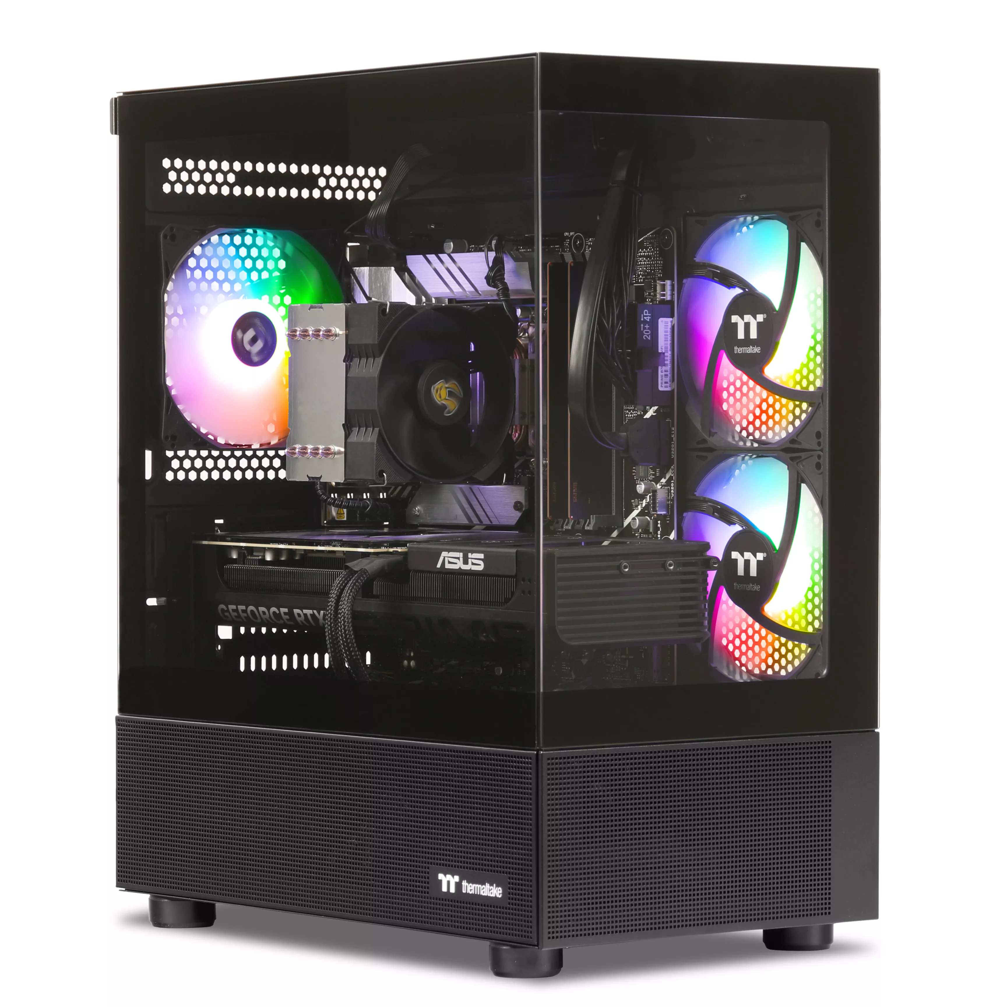 Wildrabbit Power V3+ Gaming PC | Intel Core i7-13700F | Nvidia GeForce RTX 5070 12Go | 32Go DDR5 RAM | 2To NVMe SSD | Windows 11 | WiFi & Bluetooth | Libre Office