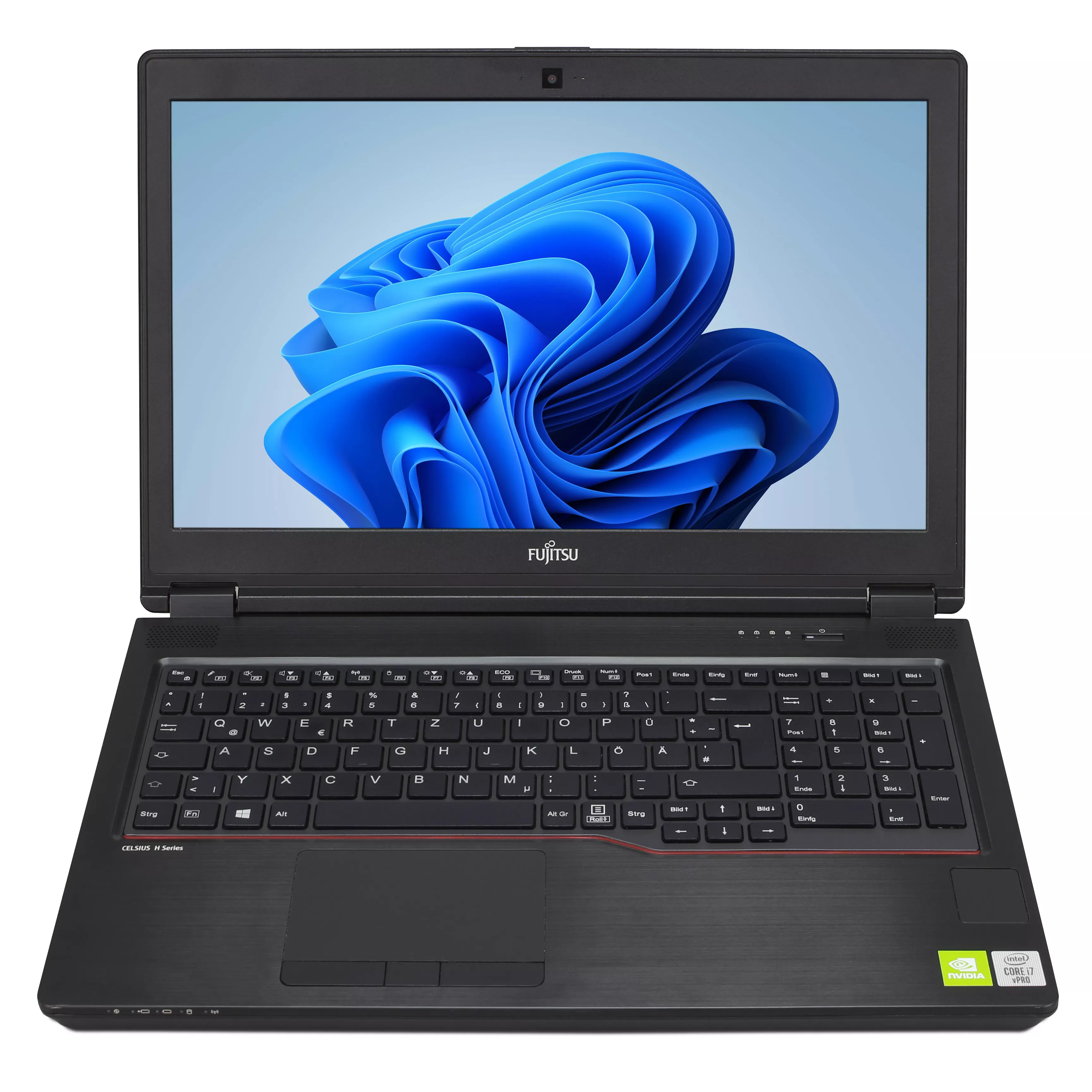Fujitsu Celsius H7510 CAD Workstation Refurbished | 32GB RAM | 512GB NVMe SSD | 1TB NVMe SSD | Intel Core i7-10850H | 15.6" Full HD Display | NVIDIA Quadro T1000 4GB | Windows 11 Pro | WLAN & BT | MS Office 2024