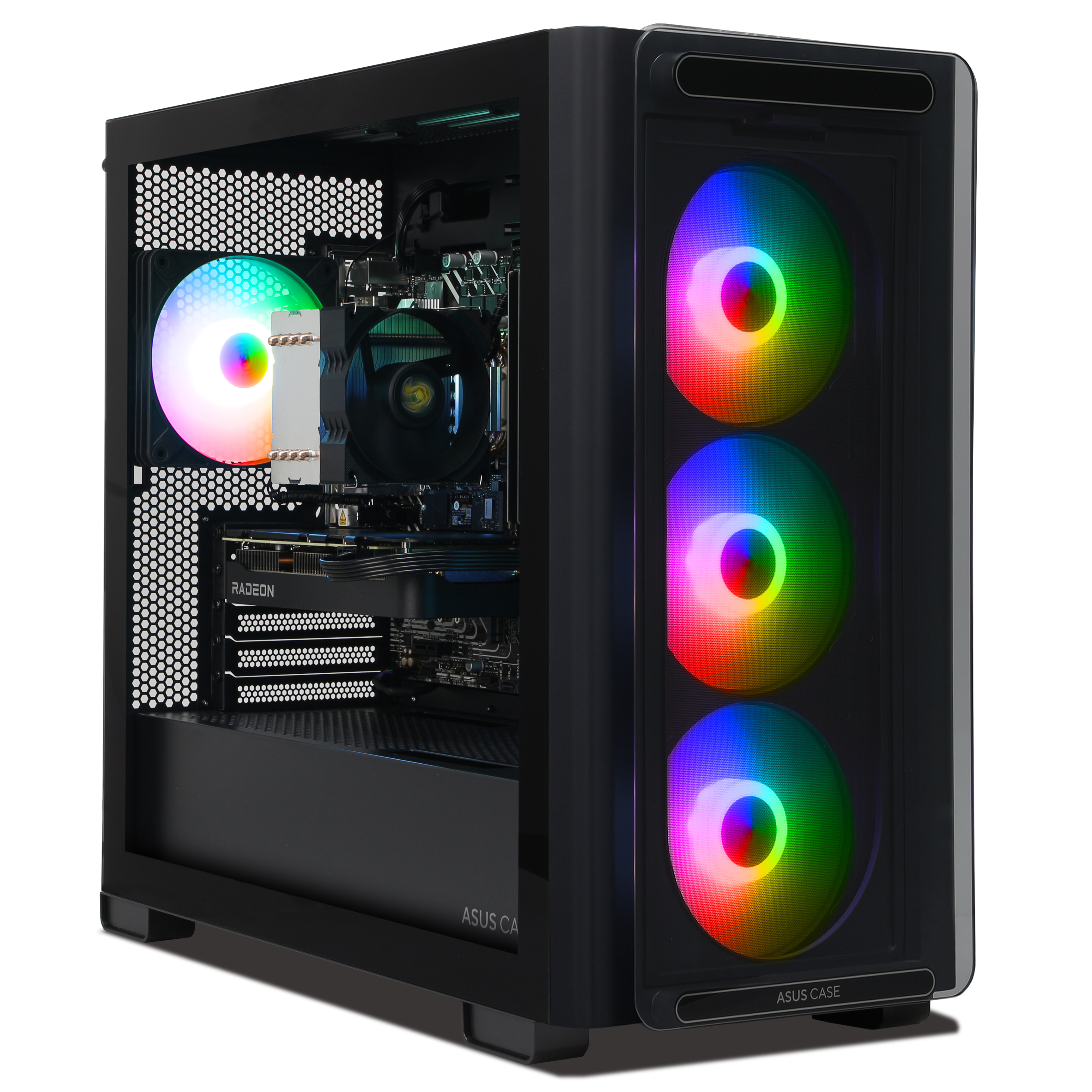 Ankermann Dominator | Intel Core i7-13700F | AMD RX 9060XT 16GB | 32GB DDR5 RAM | 1TB NVMe SSD | Windows 11 | WLAN & Bluetooth Ankermann Dominator | Intel Core i7-13700F | AMD RX 9060XT 16GB | 32GB DDR5 RAM | 1TB NVMe SSD | Windows 11 | WLAN & Bluetooth