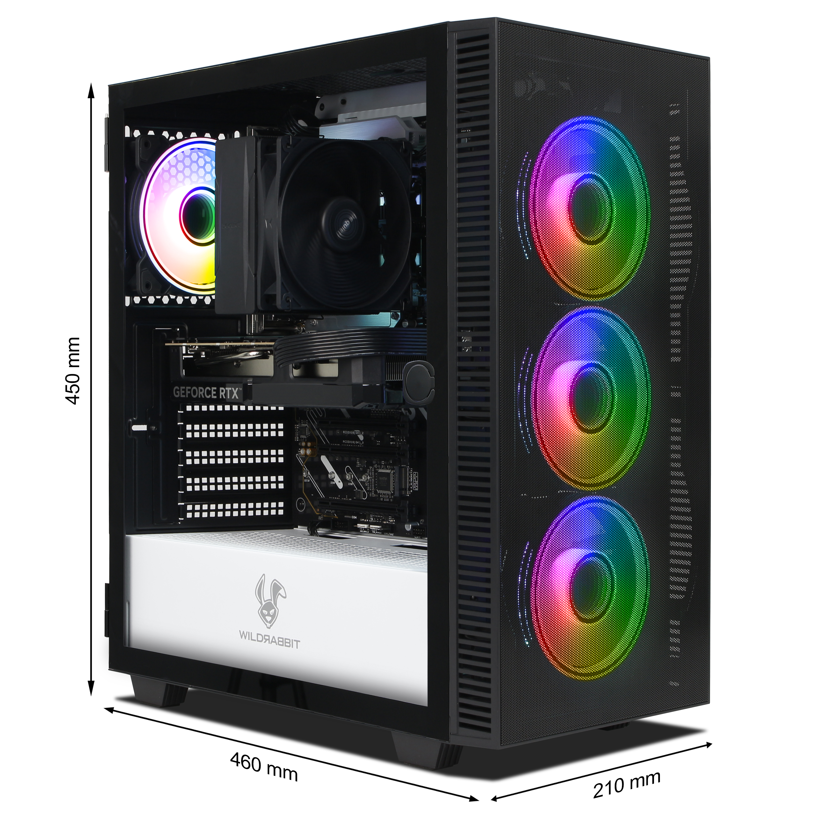 WILDRABBIT X ASUS | Intel Core Ultra 7 265KF | Nvidia GeForce RTX 5060 Ti 16GB | 32GB DDR5 RAM | 1TB NVMe SSD | Windows 11 | WiFi & Bluetooth WILDRABBIT X ASUS | Intel Core Ultra 7 265KF | Nvidia GeForce RTX 5060 Ti 16GB | 32GB DDR5 RAM | 1TB NVMe SSD | Windows 11 | WiFi & Bluetooth