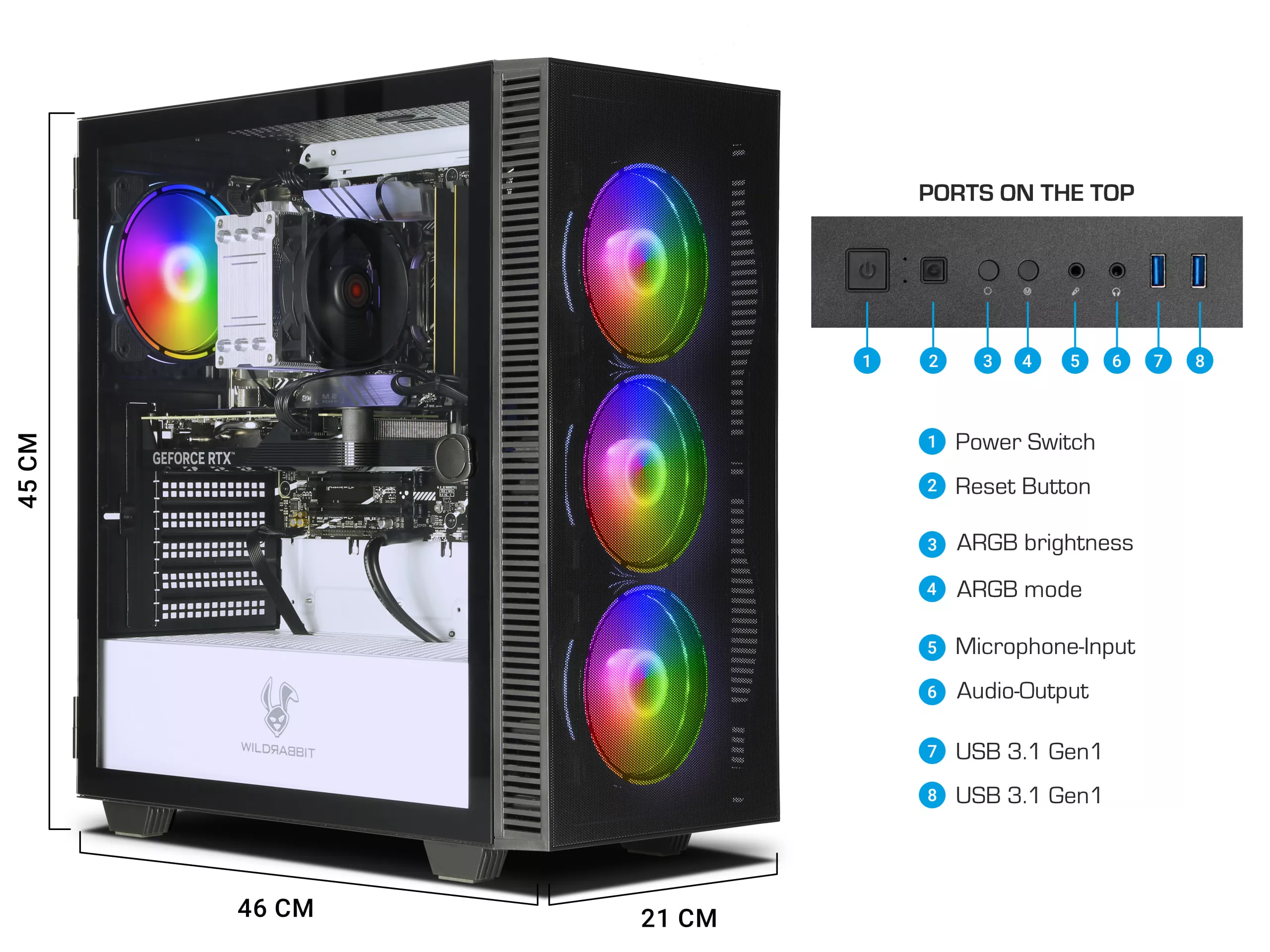 Gaming V3 Series DDR5 | Intel Core i7-12700F | Nvidia GeForce RTX 4060 Ti 8GB | 32GB DDR5 RAM | 1TB NVMe SSD | Windows 11 | Libre Office