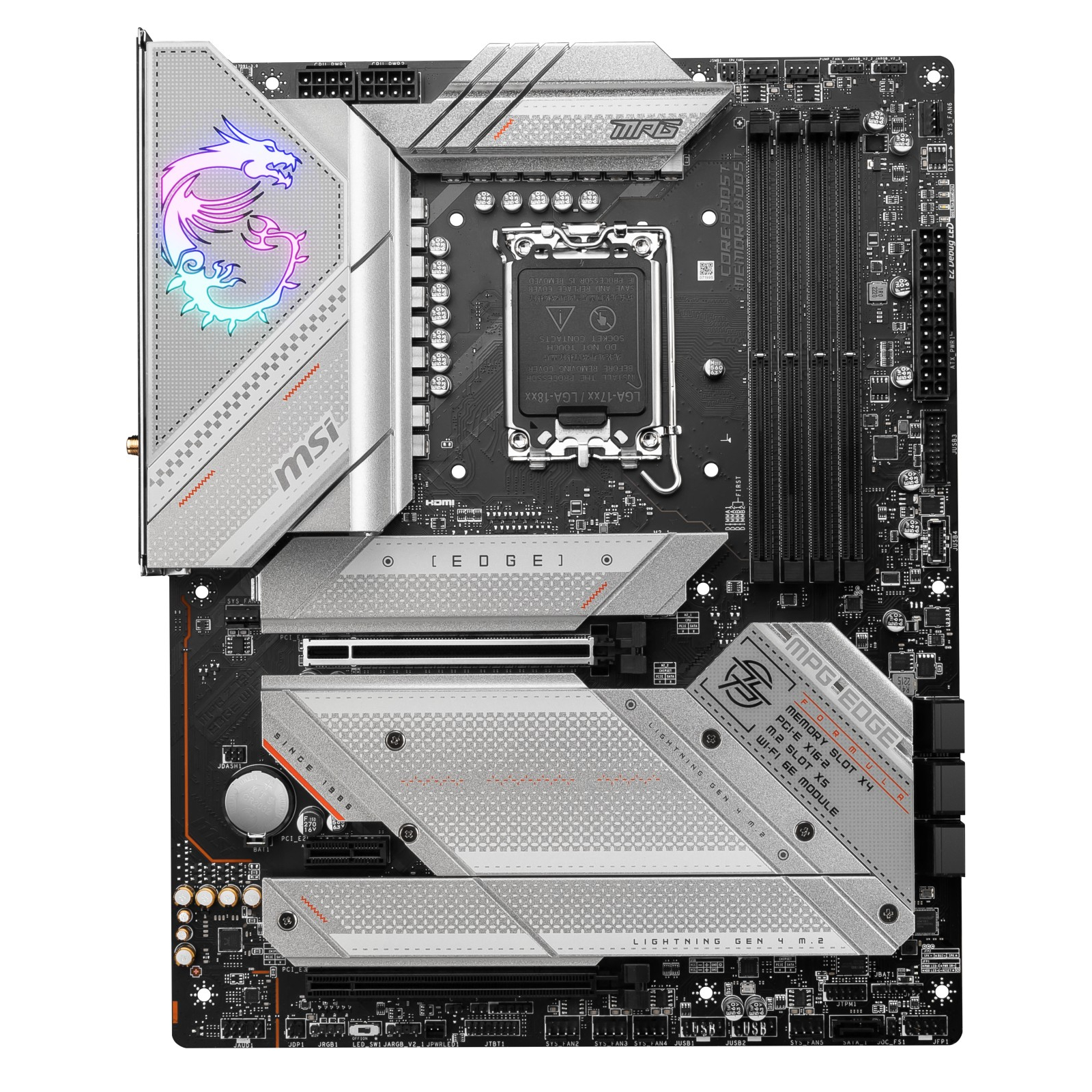 Processeur Intel Core i5-13600KF Raptor Lake (5,1Ghz) (Sans iGPU