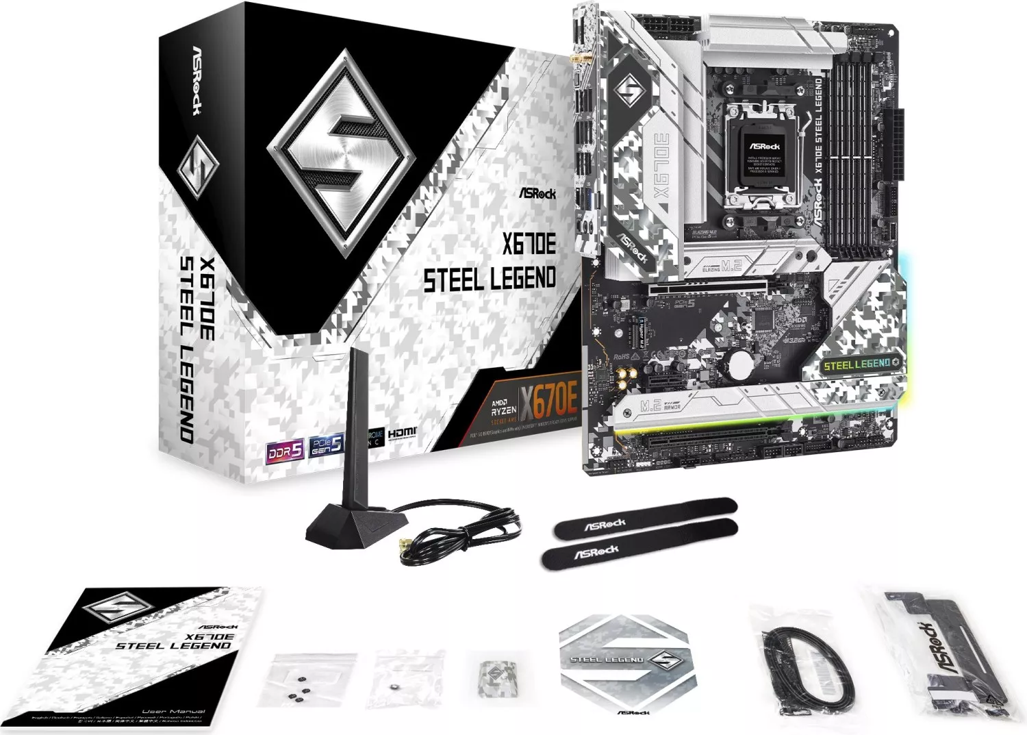 ASRock X670E Steel Legend (90-MXBJ40-A0UAYZ)