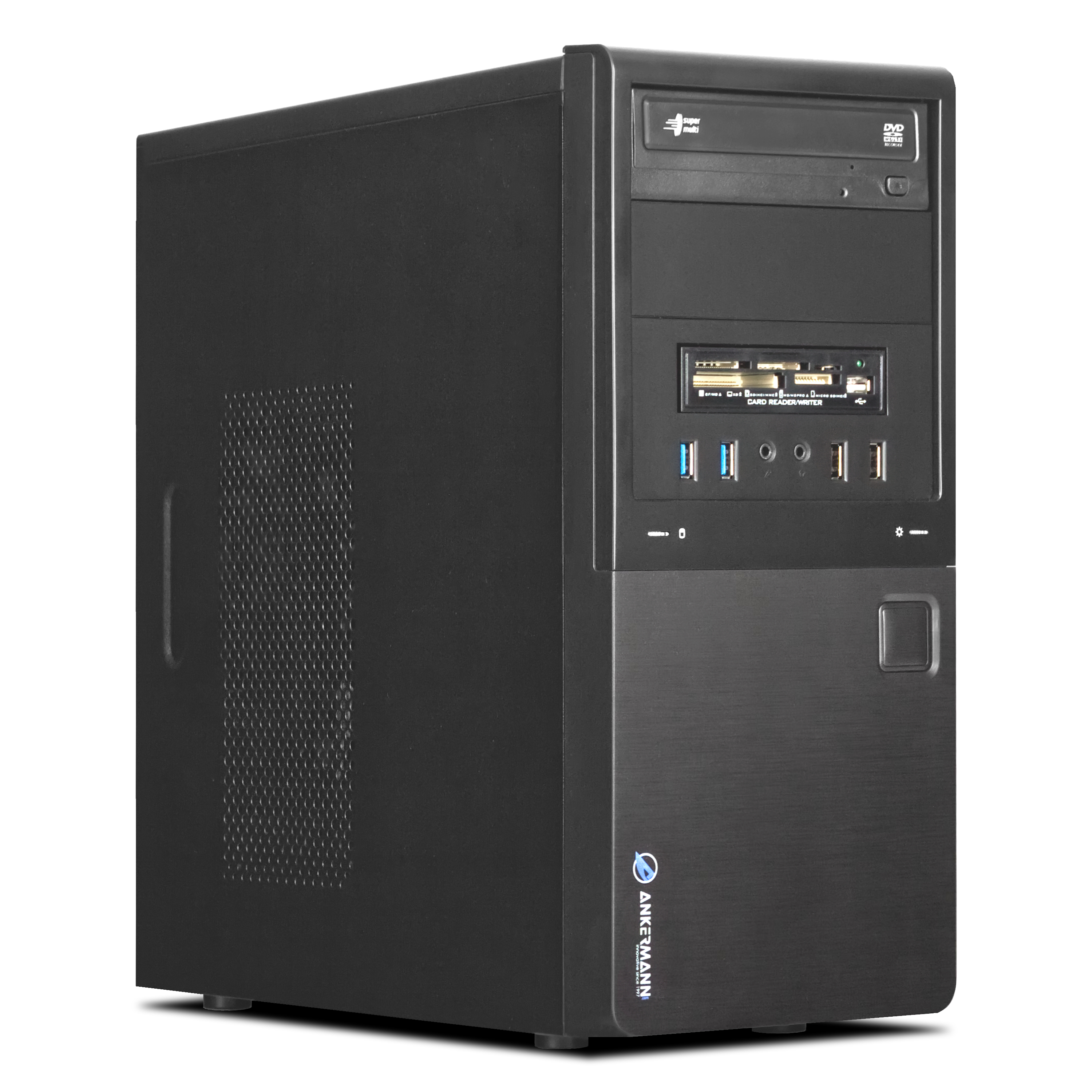 Office Work Silent Leise Intel Core i5-4570 8GB RAM 480GB SSD Win 10 Pro Office