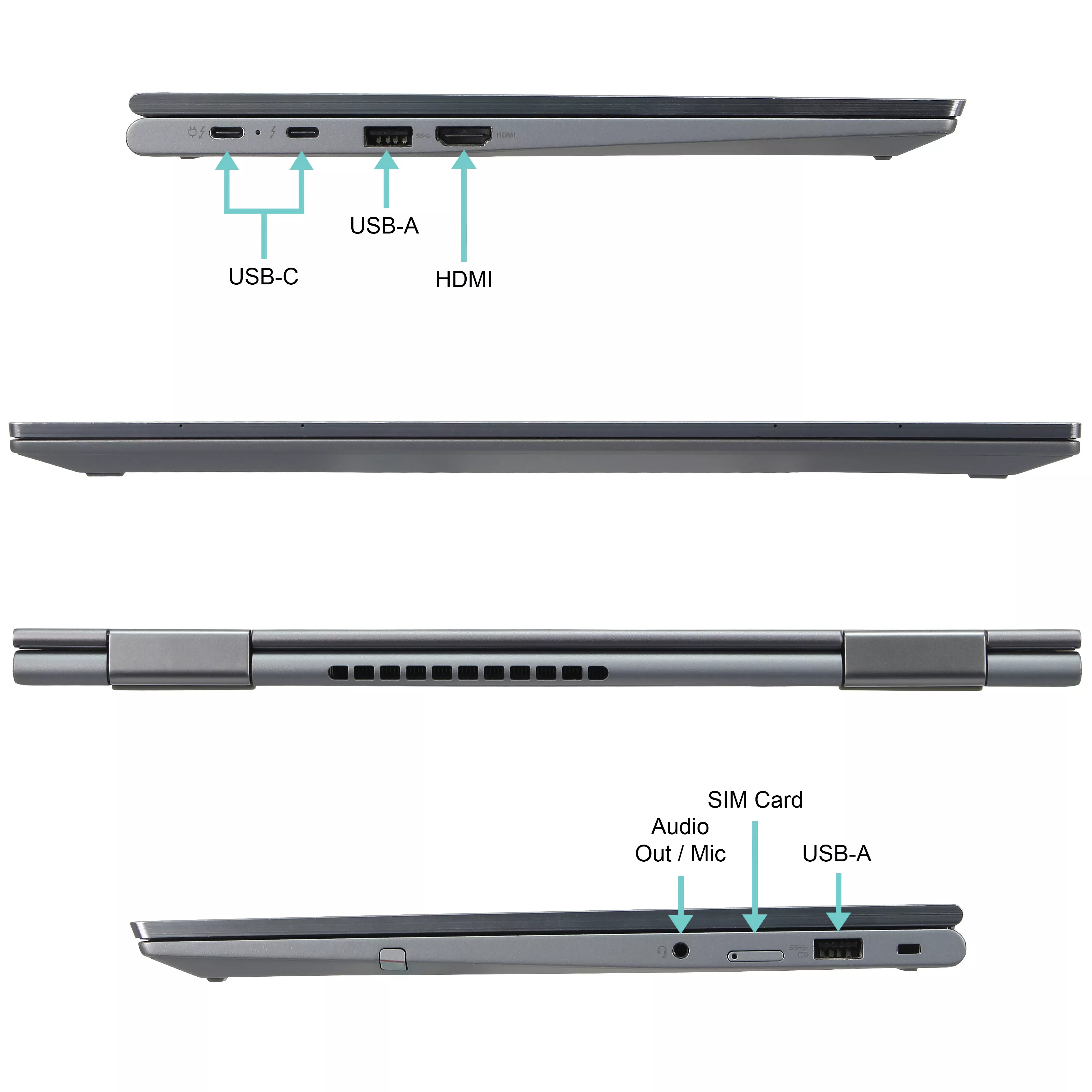 Lenovo ThinkPad X1 Yoga Gen 6 | 16Go RAM | 512Go NVMe SSD | Intel Core i5-1145G7 | 14" Full HD Display | Windows 11 Pro | WiFi / BT / 4G LTE | MS Office 2024