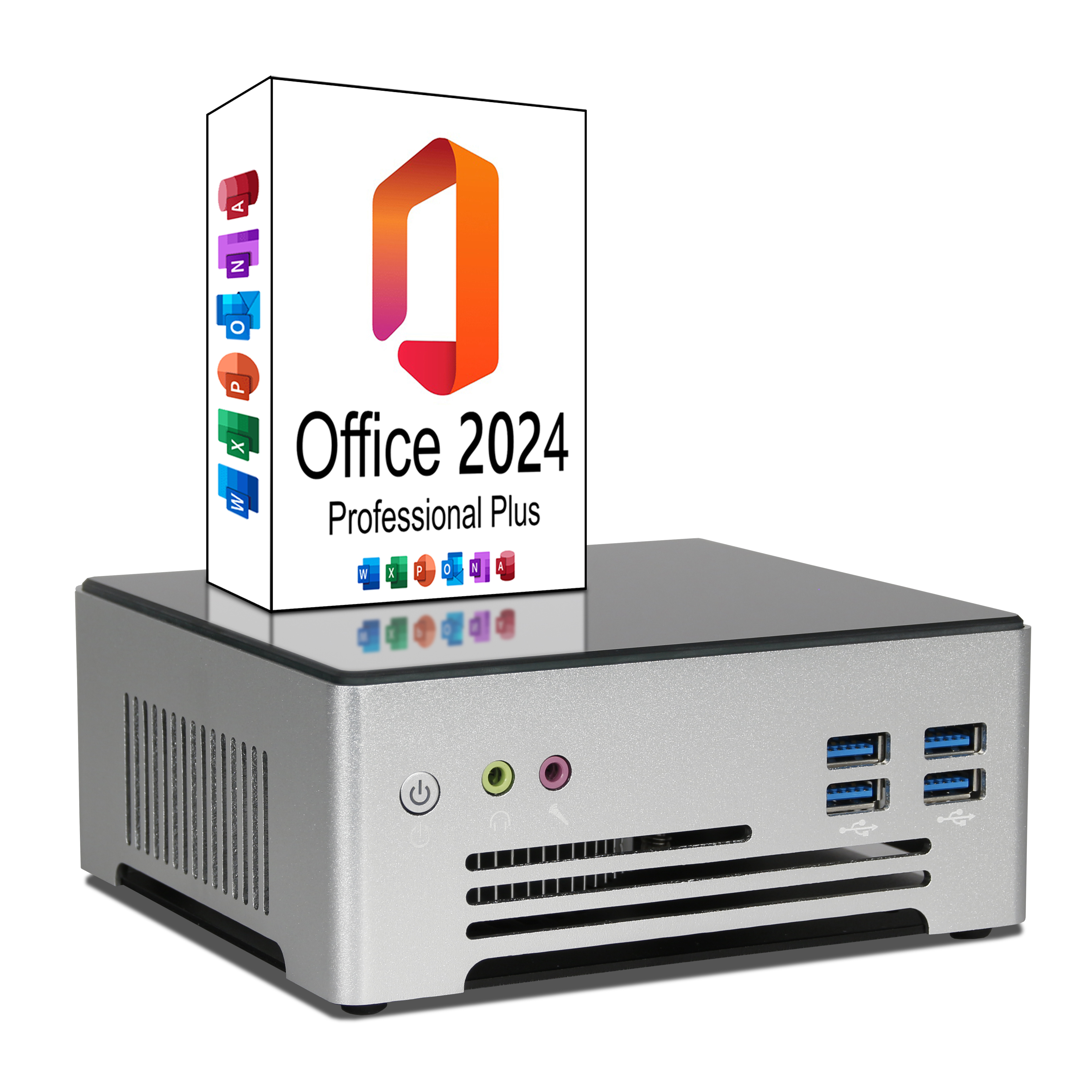 Ankermann MX PRO Mini PC | 16GB RAM | 1TB NVMe SSD | Windows 11 | Intel Core i7 - 9850H | WLAN & Bluetooth | MS Office 2024 Ankermann MX PRO Mini PC | 16GB RAM | 1TB NVMe SSD | Windows 11 | Intel Core i7 - 9850H | WLAN & Bluetooth | MS Office 2024