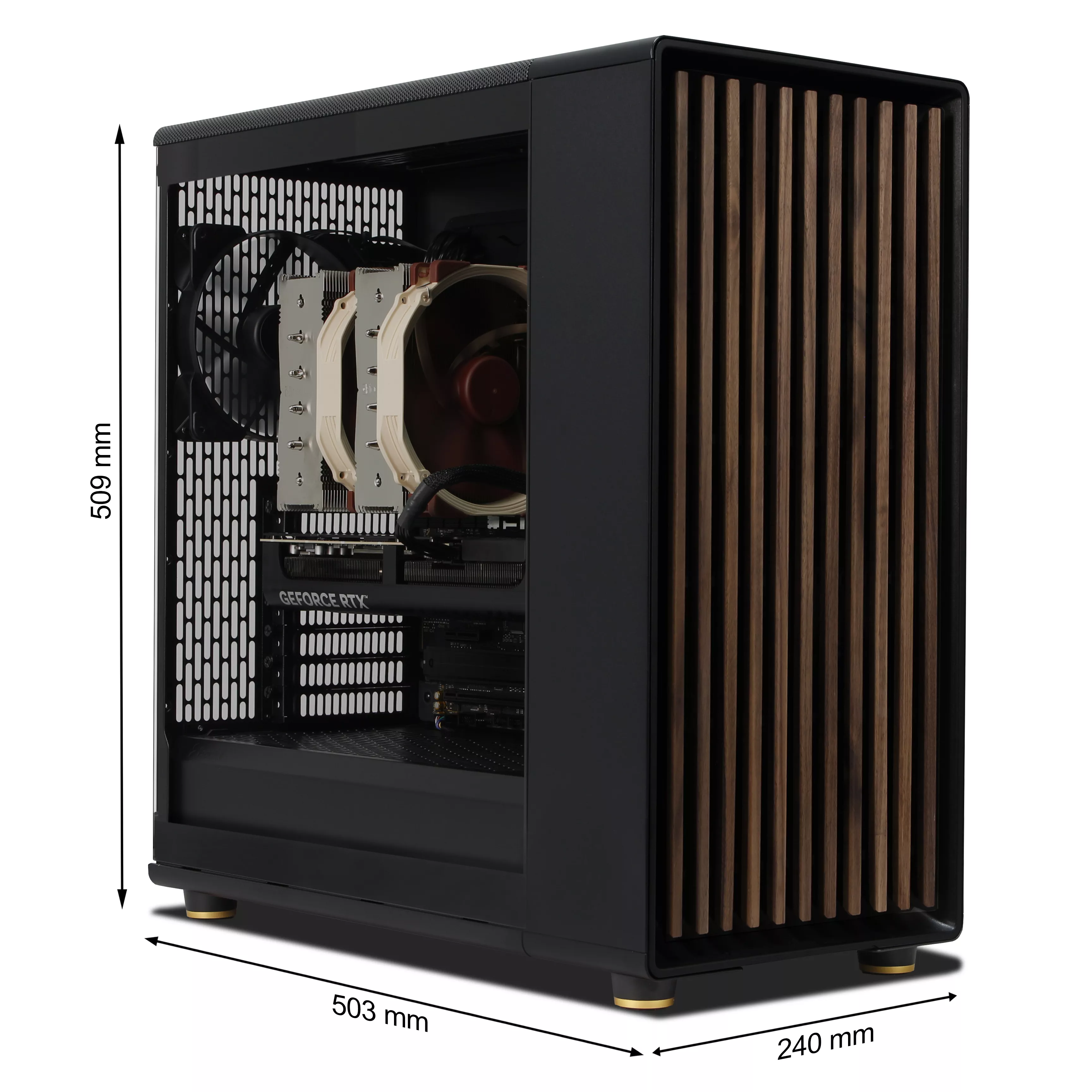 Ankermann EditMaster Ultra 8K | Intel Core Ultra 7 265K | Nvidia GefForce RTX 5070 Ti 16GB | 32GB DDR5 RAM | 2TB NVMe SSD | Windows 11 | WiFi & Bluetooth