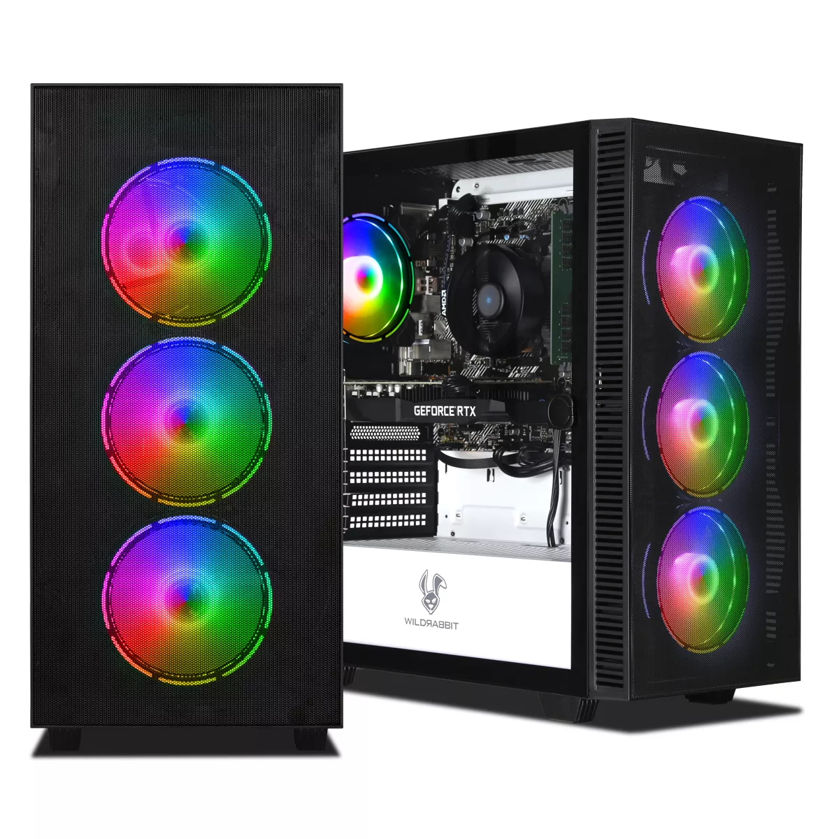 Business Gaming V3 | AMD Ryzen 5 5500 | Nvidia GeForce RTX 3050 6GB | 16GB RAM | 1TB NVMe SSD | Windows 11 | WiFi | Libre Office