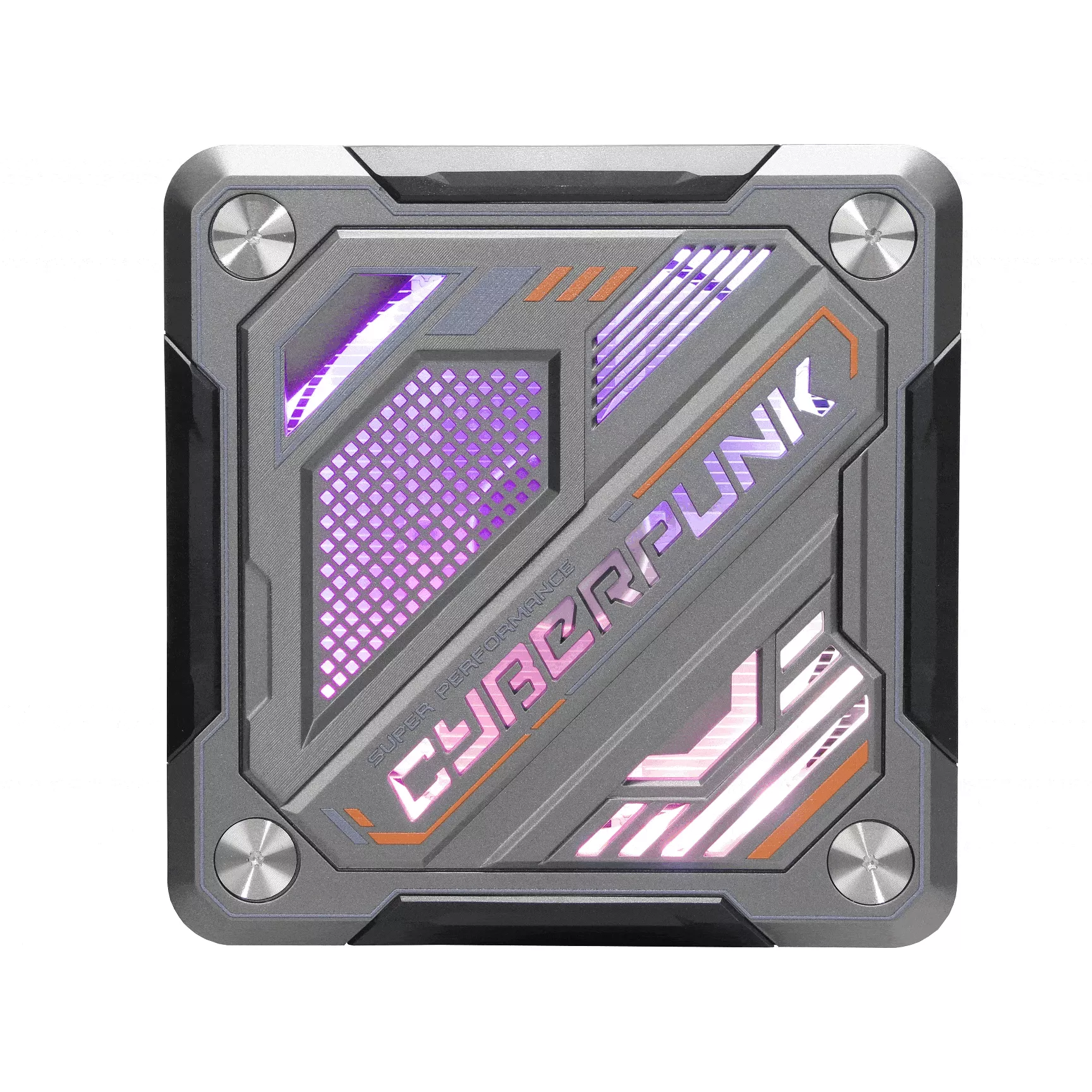 Ankermann Cyberpunk RGB Mini PC | 32Go DDR5 RAM | 1To NVMe SSD | Windows 11 | AMD Ryzen 7 - 7840HS | WiFi & Bluetooth | MS Office 2024