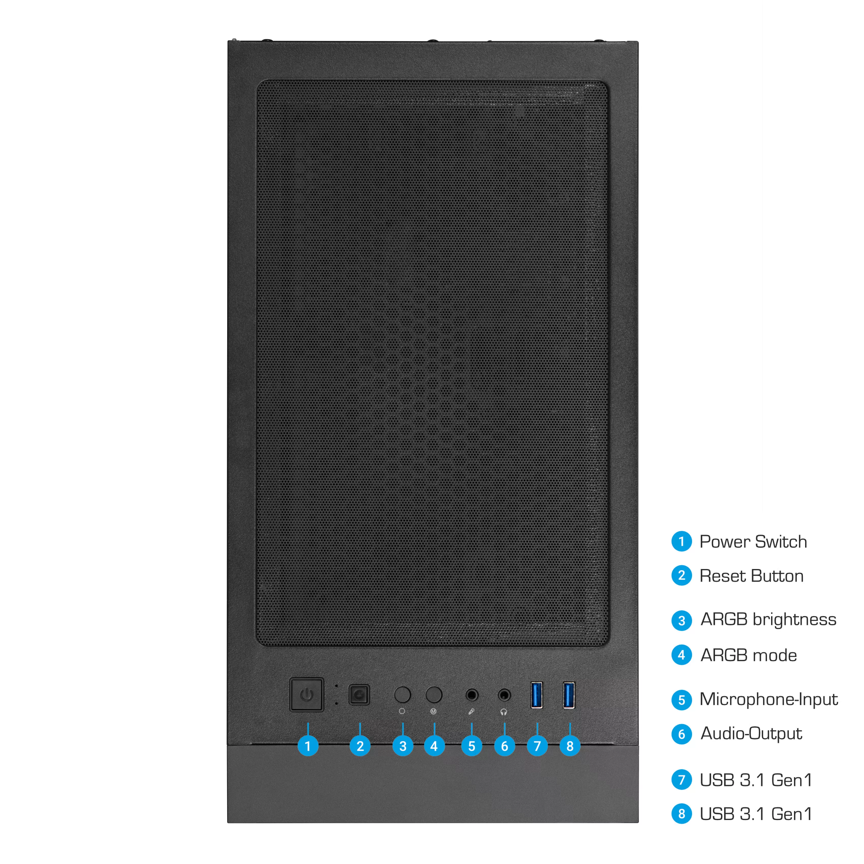 Business Office Work V3 | AMD Ryzen 7 5700G | 32GB RAM | 1TB NVMe SSD | Windows 11 | WLAN | Libre Office