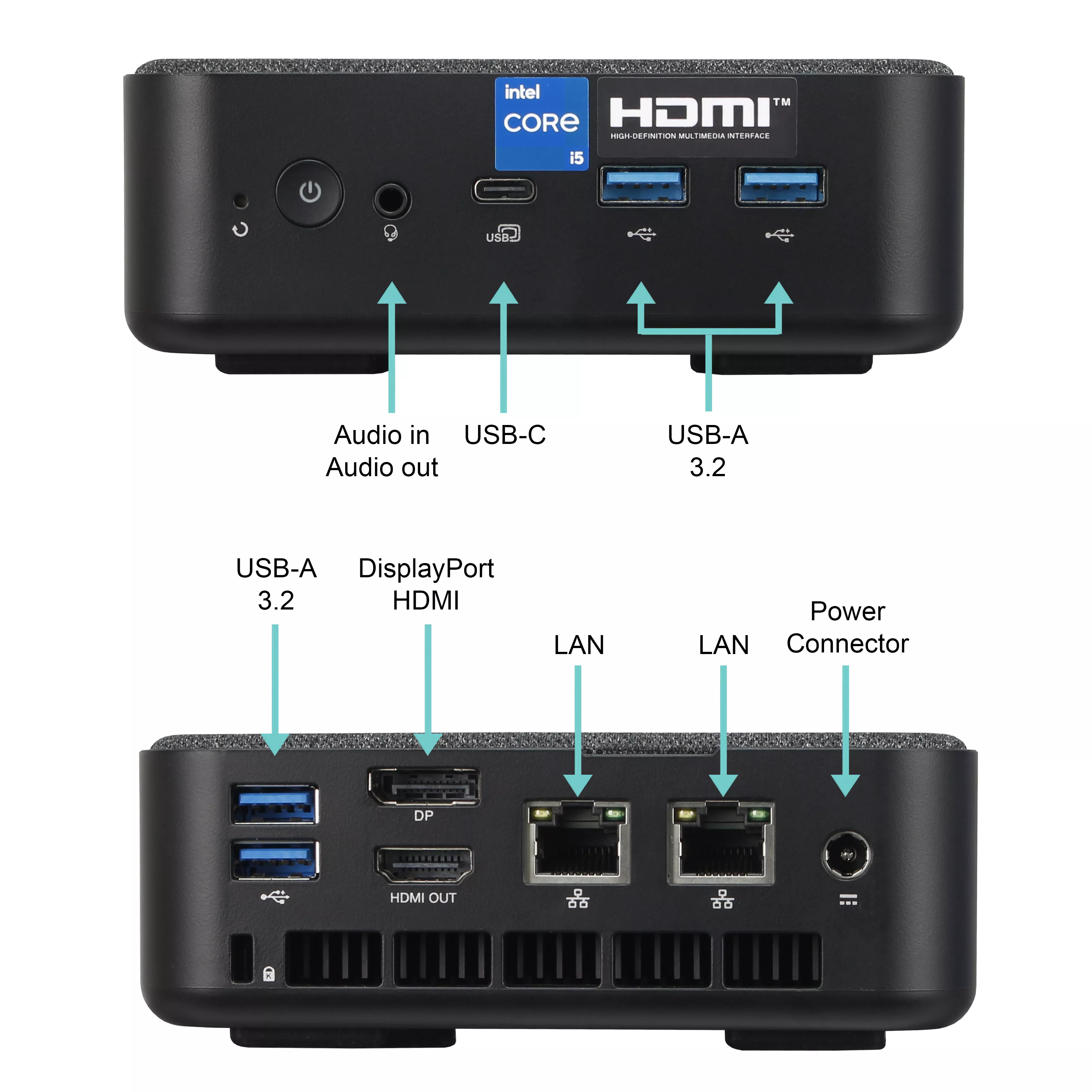 Acer Veriton Mini PC | 16GB RAM | 1To NVMe SSD | Windows 11 | Intel Core i5-1334U | WiFi & Bluetooth | MS Office 2024 Acer Veriton Mini PC | 16GB RAM | 1To NVMe SSD | Windows 11 | Intel Core i5-1334U | WiFi & Bluetooth | MS Office 2024