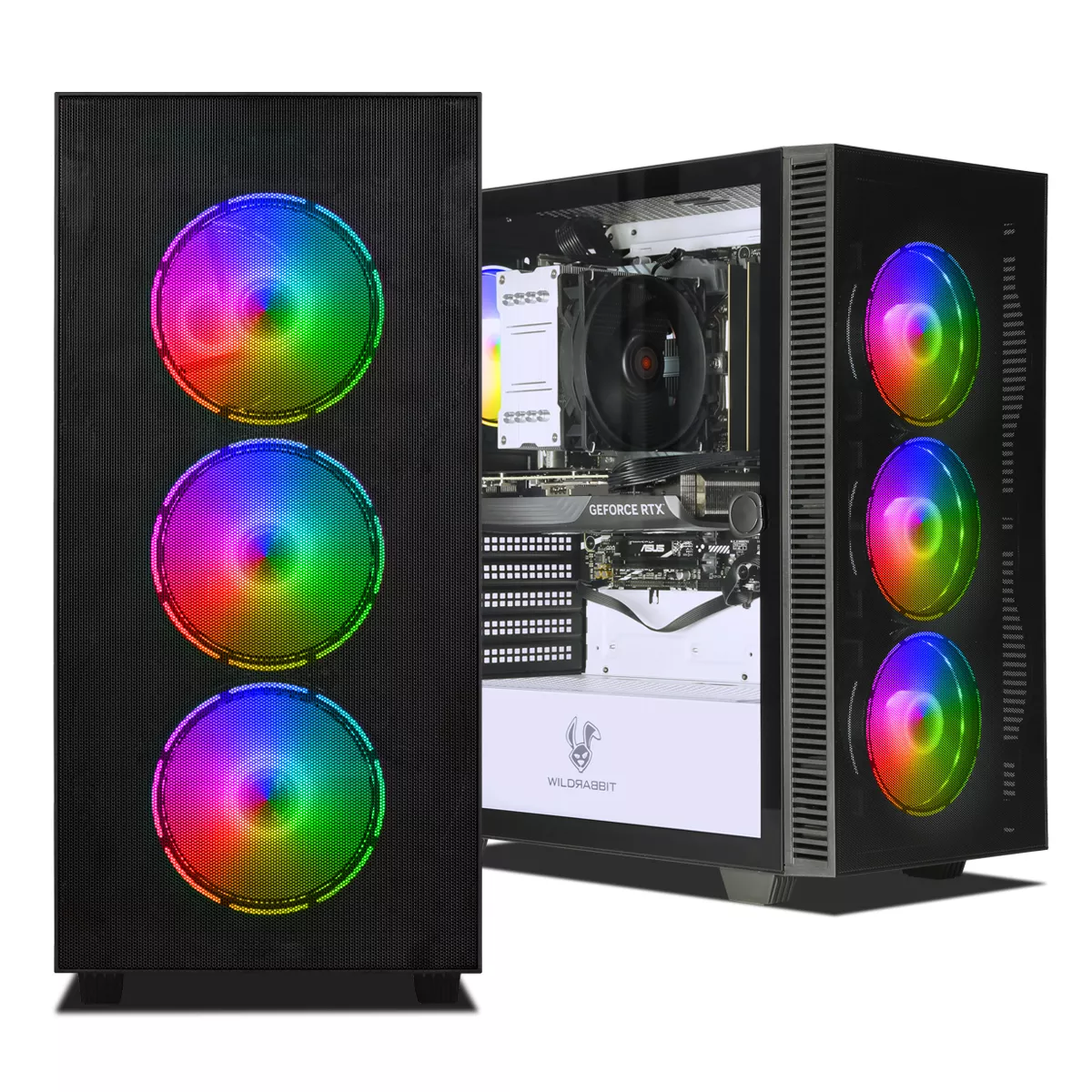 Highscore Gaming V3 | Intel Core i7-13700F | Nvidia GeForce RTX 5070 12GB | 32GB DDR5 RAM | 1TB NVMe SSD | Windows 11 | WiFi & Bluetooth | Libre Office