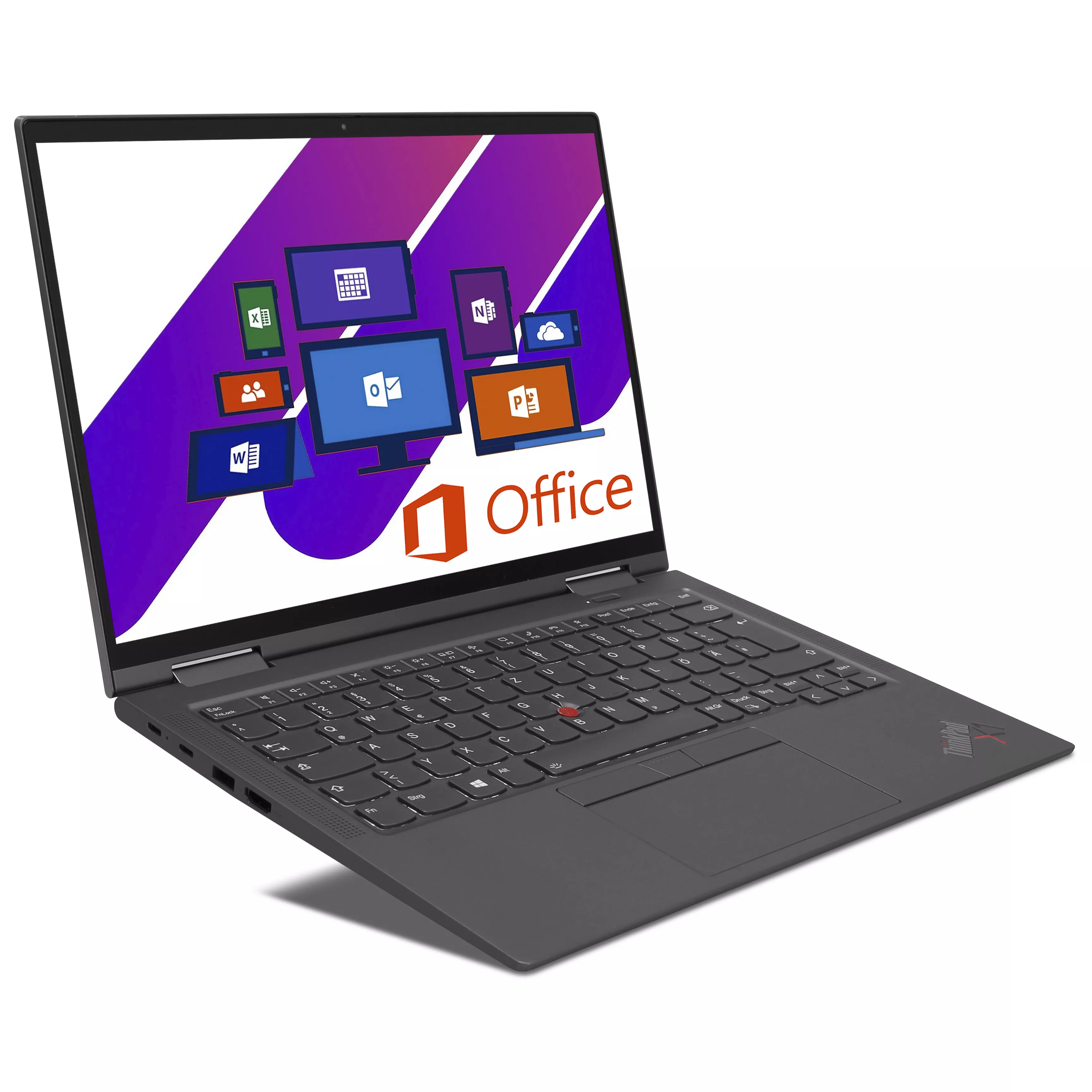Lenovo ThinkPad X1 Yoga Gen 6 | 16GB RAM | 512GB NVMe SSD | Intel Core i5-1145G7 | 14" Full HD Display | Windows 11 Pro | WLAN / BT / 4G LTE | MS Office 2024