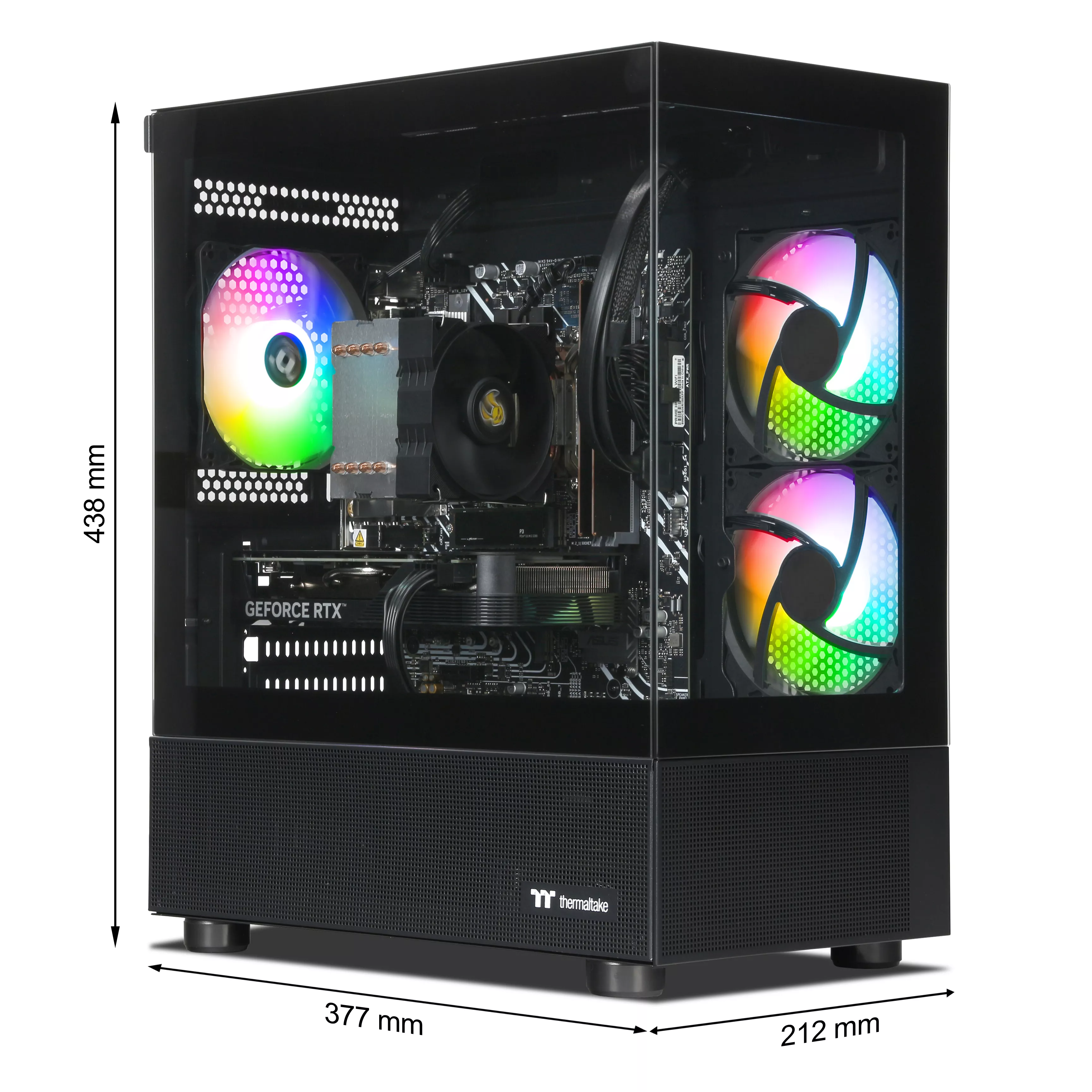Gaming V3 Series | Intel Core i7-13700F | Nvidia GeForce RTX 4070 12GB | 32GB DDR5 RAM | 1TB NVMe SSD | Windows 11 | WiFi & Bluetooth