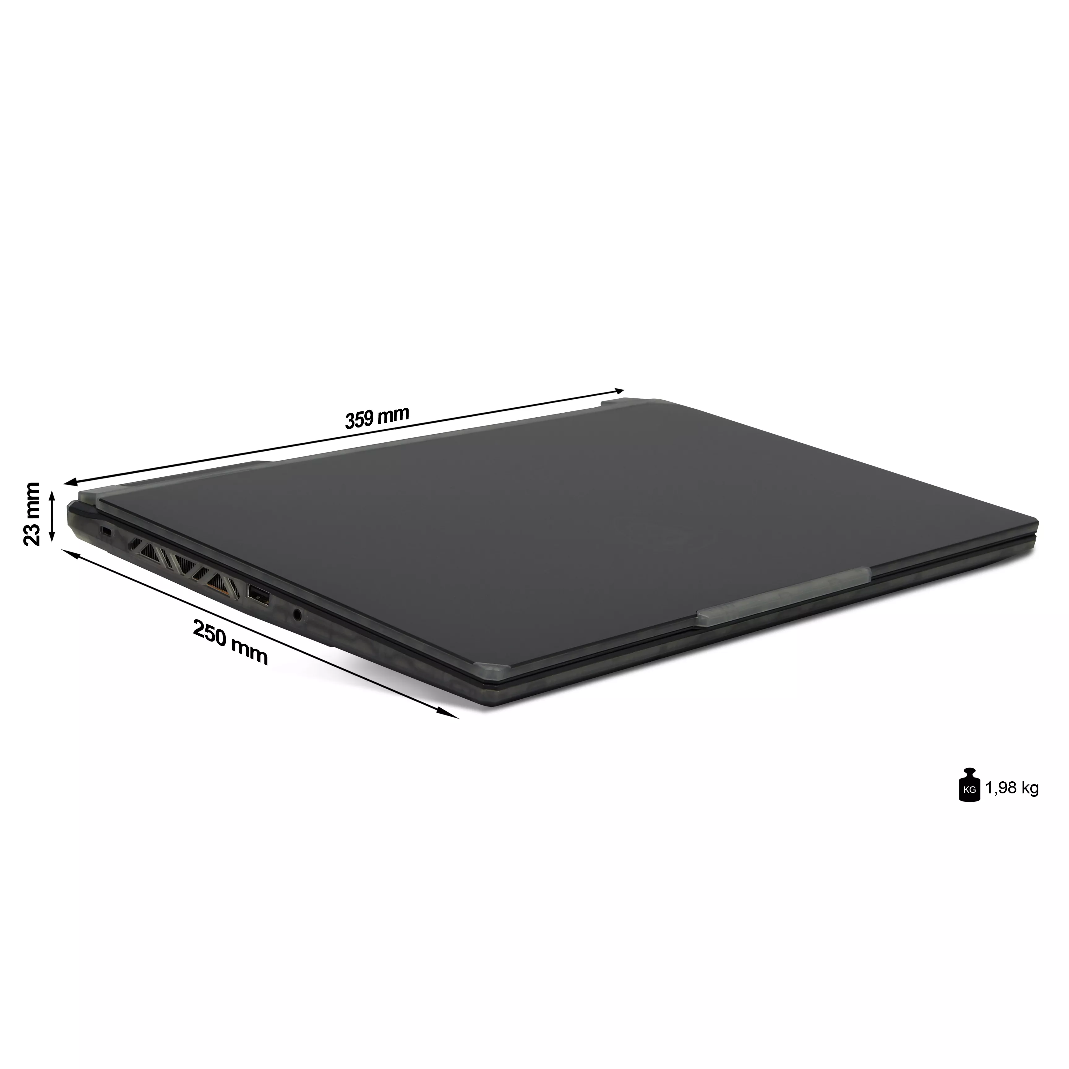 MSI Cyborg 15 A13VE-1005 Gaming | 16GB DDR5 RAM | 512GB NVMe SSD | Intel Core i5-13420H | 15.6" Full HD LED Display | Nvidia GeForce RTX 4050 6GB | Windows 11 Pro | WiFi & Bluetooth | MS Office 2024
